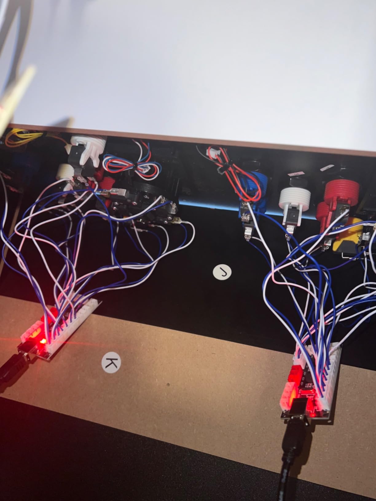 Guwarry 2-Player Zero Delay USB Encoder PC to HAPP Joysticks/HAPP Arcade Buttons for PC, MAME, Raspberry Pi, Arcade1Up customer photo 2