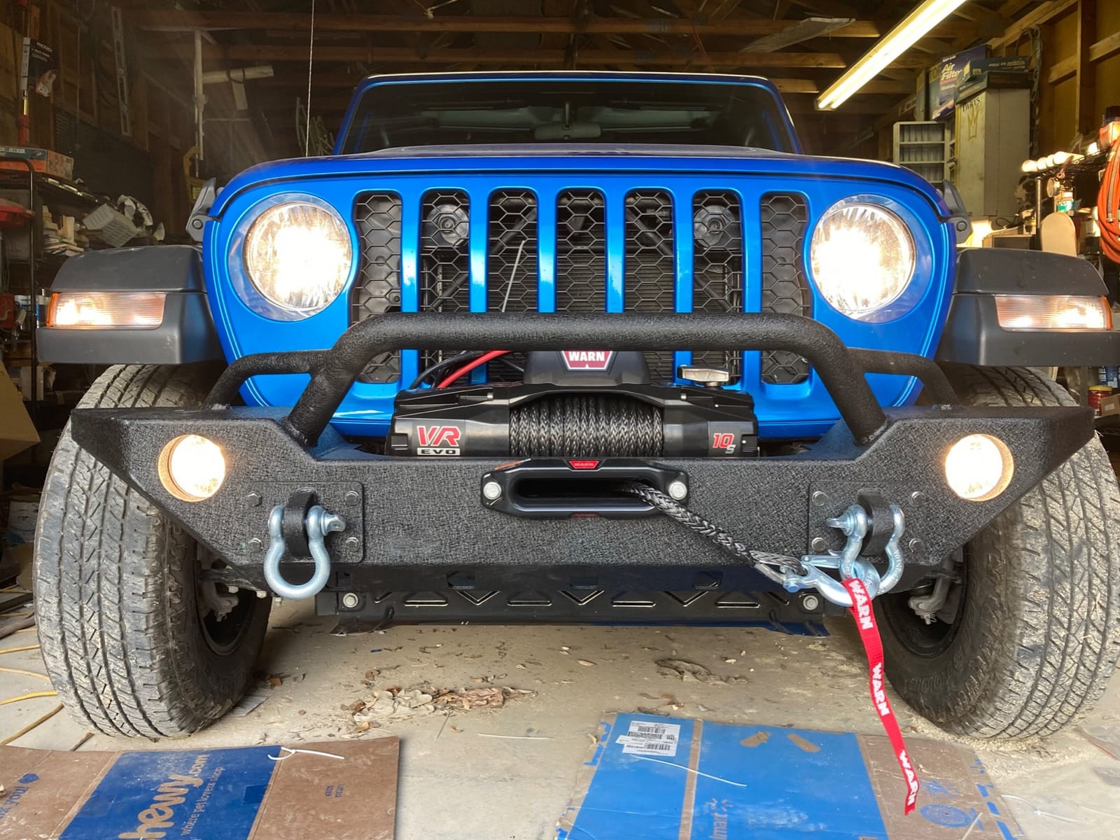 WARN VR EVO 10-S Electric 12V Winch 10,000 lb Pull Capacity - 103253 customer photo 2