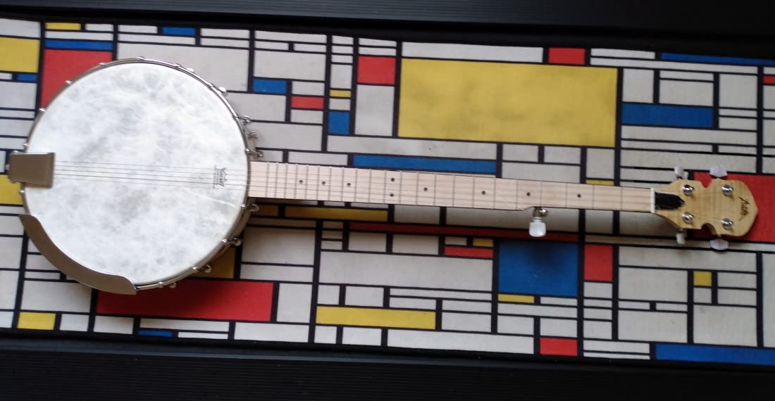 Banjo Ukulele, AKLOT Concert 23 inch Remo Drumhead Open Back Maple Body 15:1 Advanced Tuner with Two Way Truss Rod Gig Bag Tuner String Strap Picks customer photo 2