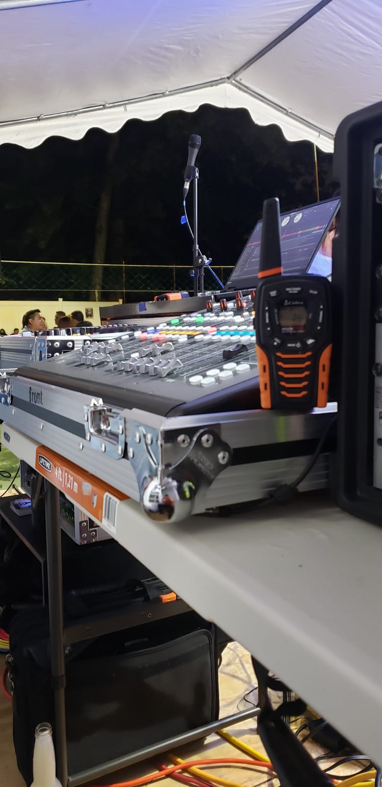 DJ Mixer Flight Case Fits Behringer X32 Compact - Harmony Cases | Road transport protection for touring rigs, snug custom interior fit for your digital console, stage and studio ready build customer photo 1