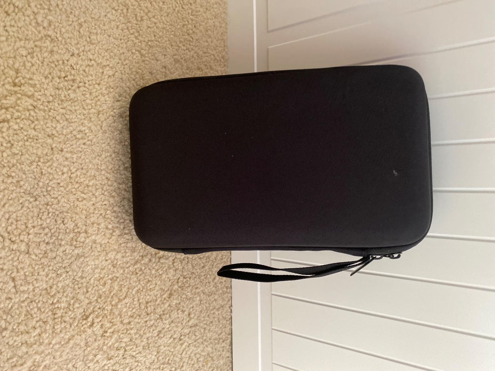 ProCase Large Hard Travel Electronic Organizer Case for MacBook Power Adapter Chargers Cables Tech Organizer Hard Drive USB Flash Disk SD Card Portable Electronics Accessories Bag -Black customer photo 1
