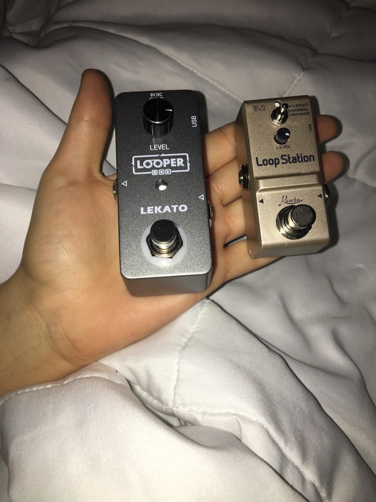 LEKATO Guitar Looper Effect Pedal Loop Pedal 5 Minutes Looping Time Looper Pedal ONE Looper Unlimited Overdubs customer photo 1