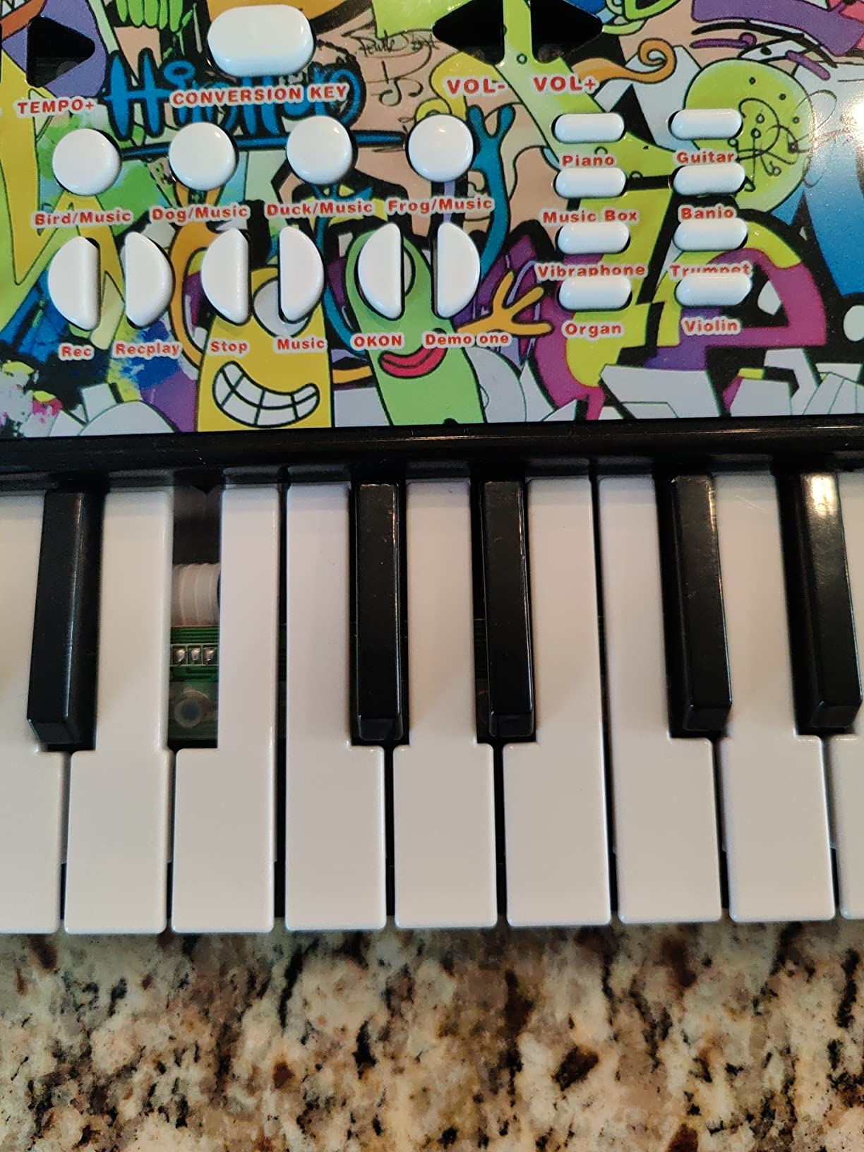 Kids Keyboard Piano, 37 Keys Electric Piano with Music Stand, Microphone | Electric Digital Piano for Kids Toddlers Beginners, Early Learning Educational Musical Toys - Christmas Birthday Gifts customer photo 1