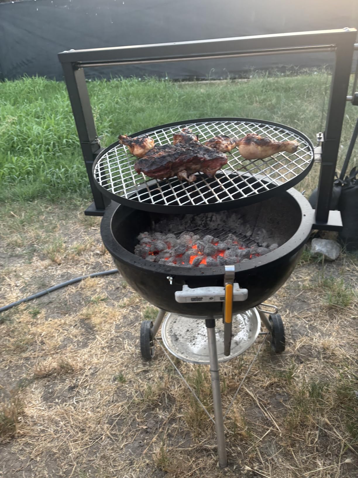 Santa-maria Style Grill Rotisserie System for Weber 22