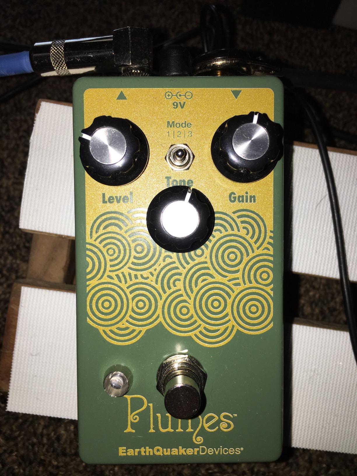 EarthQuaker Devices Plumes Small Signal Shredder Overdrive Guitar Effects Pedal customer photo 1
