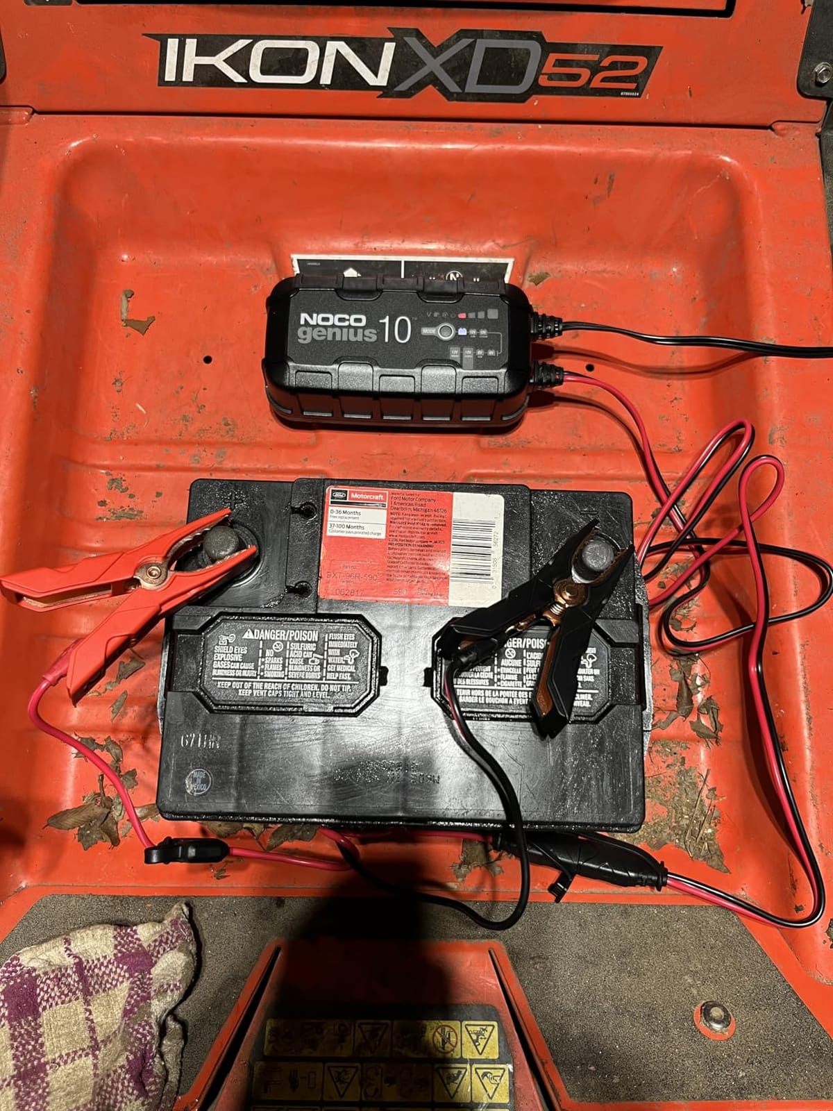 NOCO GENIUS10 10A 6/12V Smart Battery Charger, Trickle Charger & Maintainer | Overcharge Protection, Desulfator, Temperature Compensation, Force Mode, For Lead-Acid (Wet, Gel, AGM) & Lithium (LiFePO4) customer photo 2