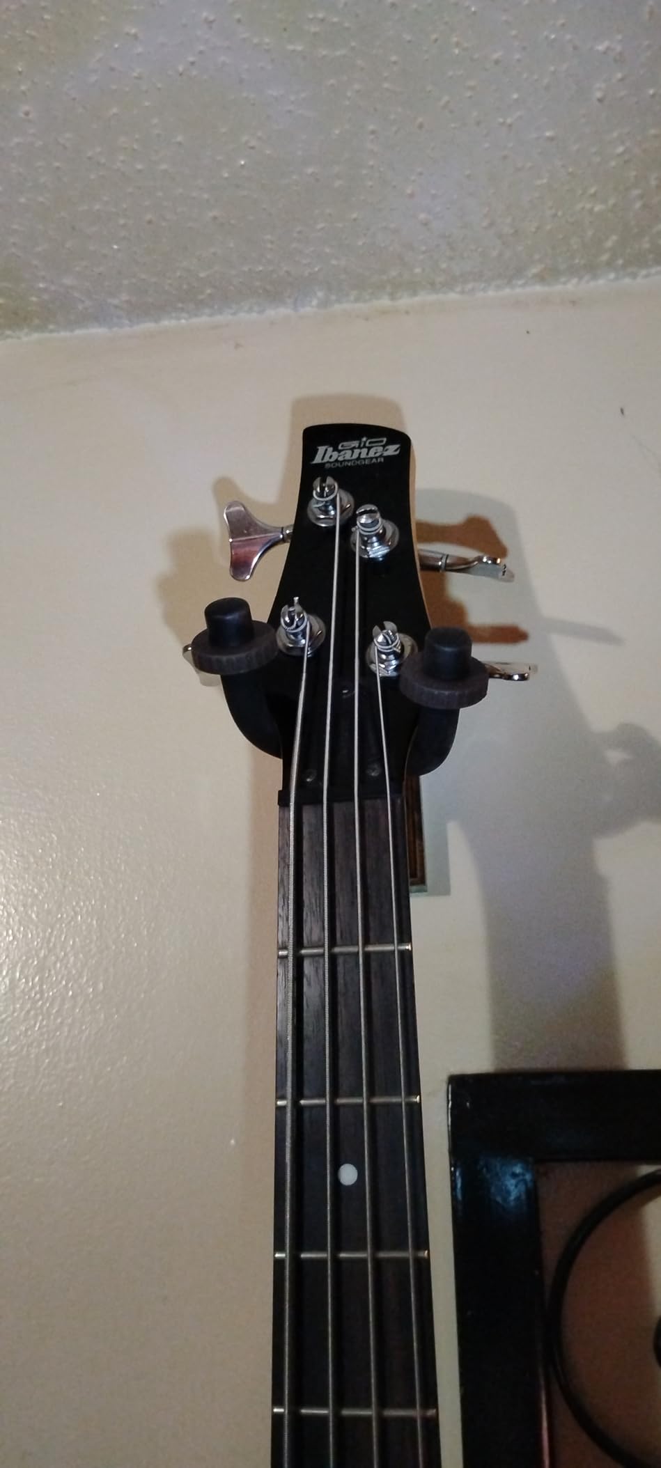 Donner Guitar Wall Mount Hanger 6-Pack, Black Walnut Guitar Wall Holder for Acoustic Electric Guitars, Bass, Folk Ukulele, Violin, Mandolin Banjo and String Instruments customer photo 2