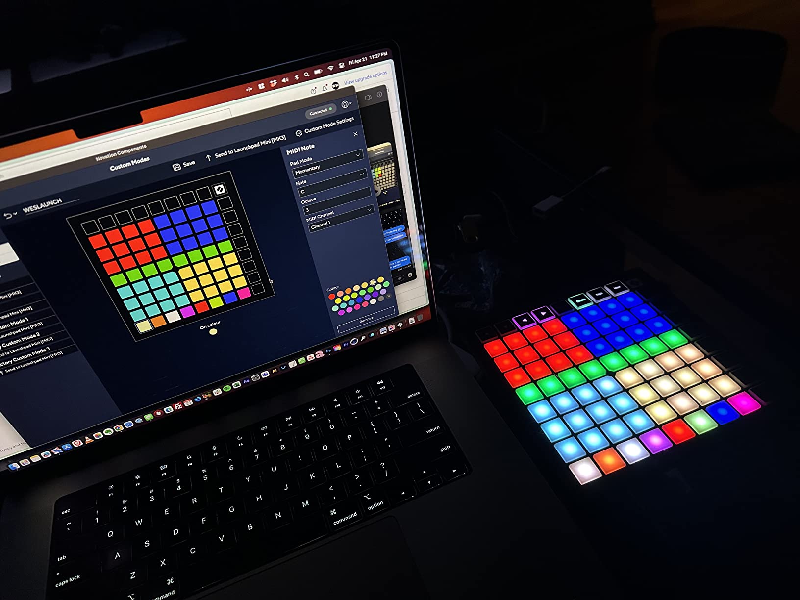 Novation Launchpad Mini MK3 MIDI USB Grid Controller customer photo 2