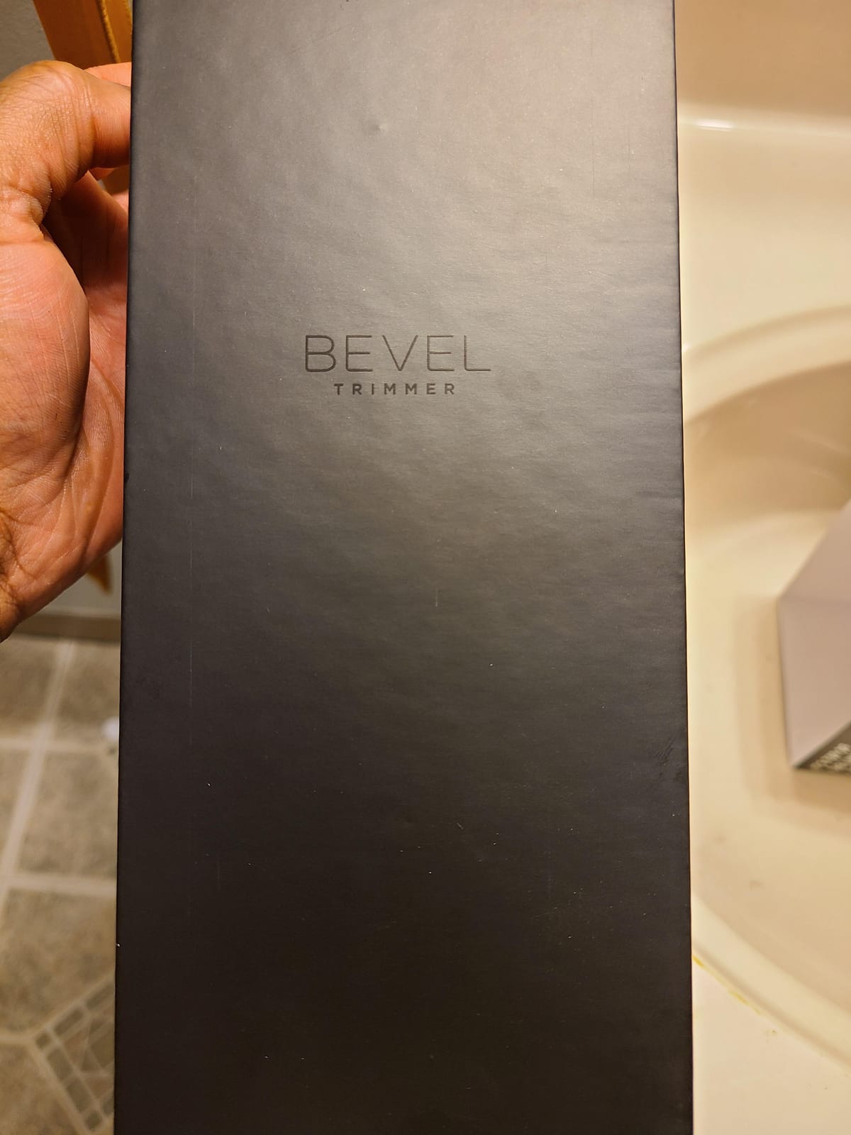 Bevel Beard Trimmer for Men, Black Edition Cordless Trimmer customer photo 1