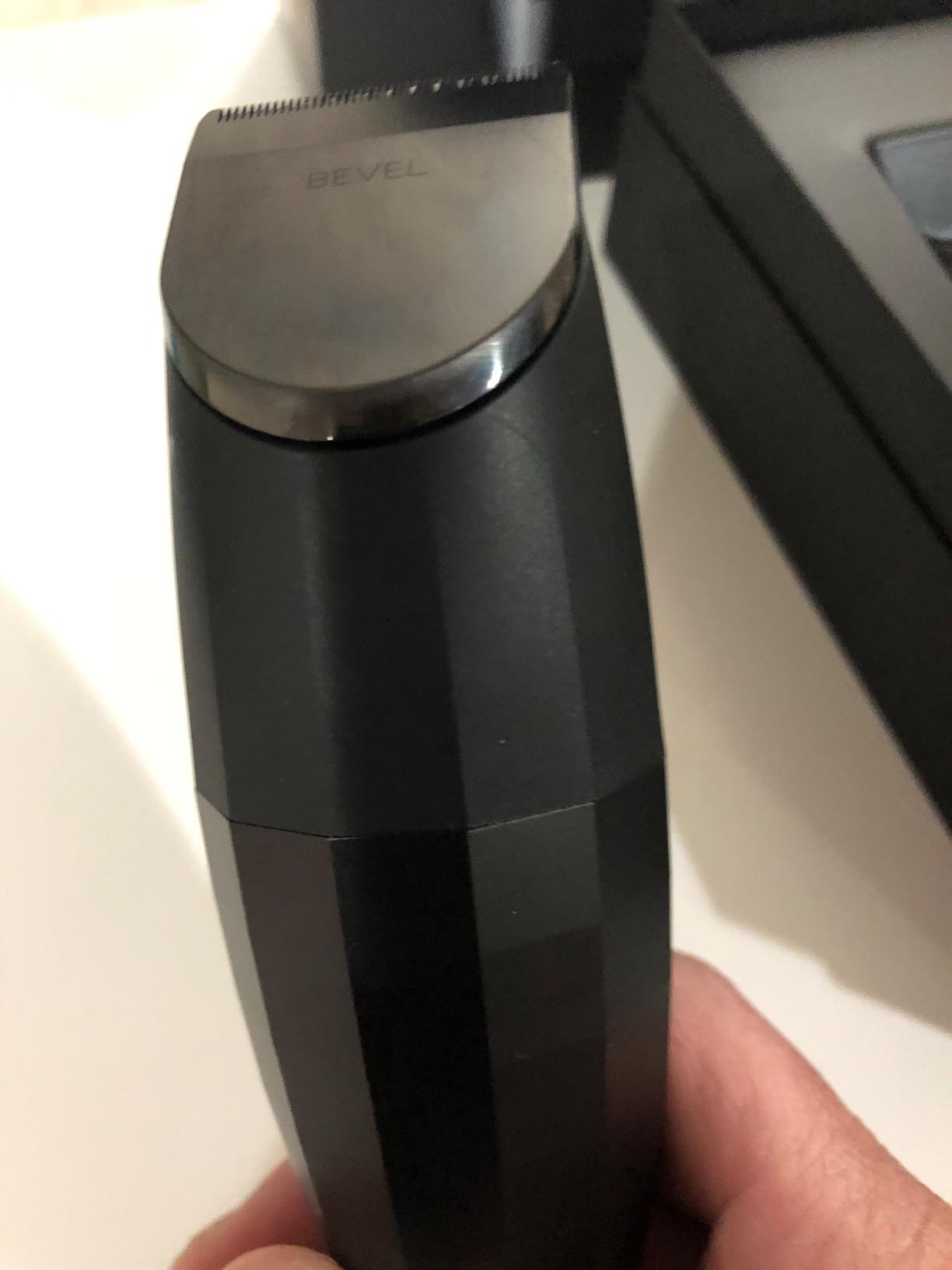 Bevel Beard Trimmer for Men, Black Edition Cordless Trimmer customer photo 2
