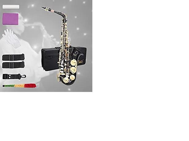 Glarry Student Alto Eb E-flat SAX Saxophone Gold Lacquer SAX Beginners Kit customer photo 2
