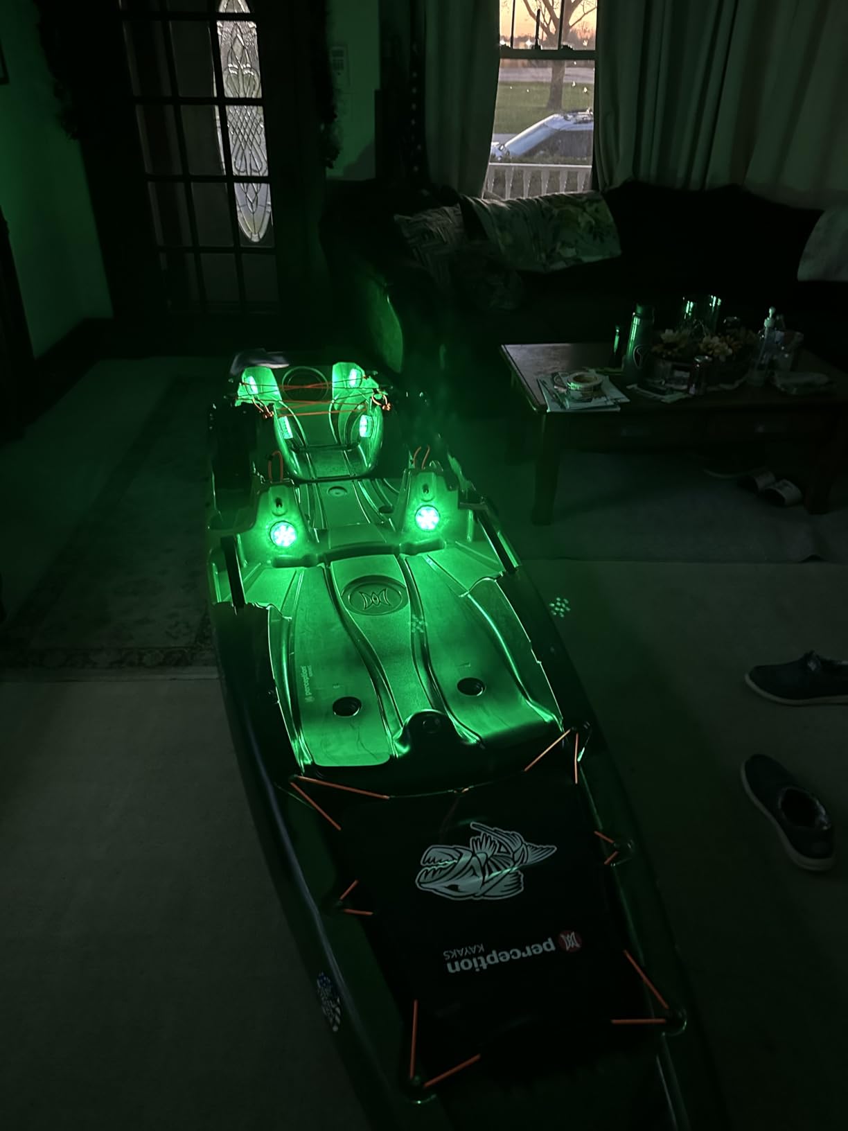Perception Kayaks Outlaw 11.5 | Sit on Top Fishing Kayak | Fold Away Lawn Chair Seat | 4 Rod Holders | Integrated Tackle Trays | 11 ft. 6 in. customer photo 2