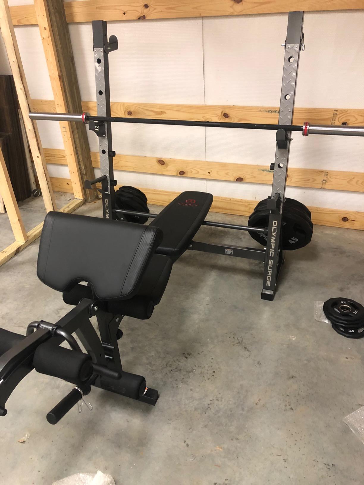 XMark CROWBAR Olympic Weightlifting Barbell, 7' Olympic bar, BLACK DIAMOND Weight Plates and CROWBAR Weight Bar Options Available customer photo 1