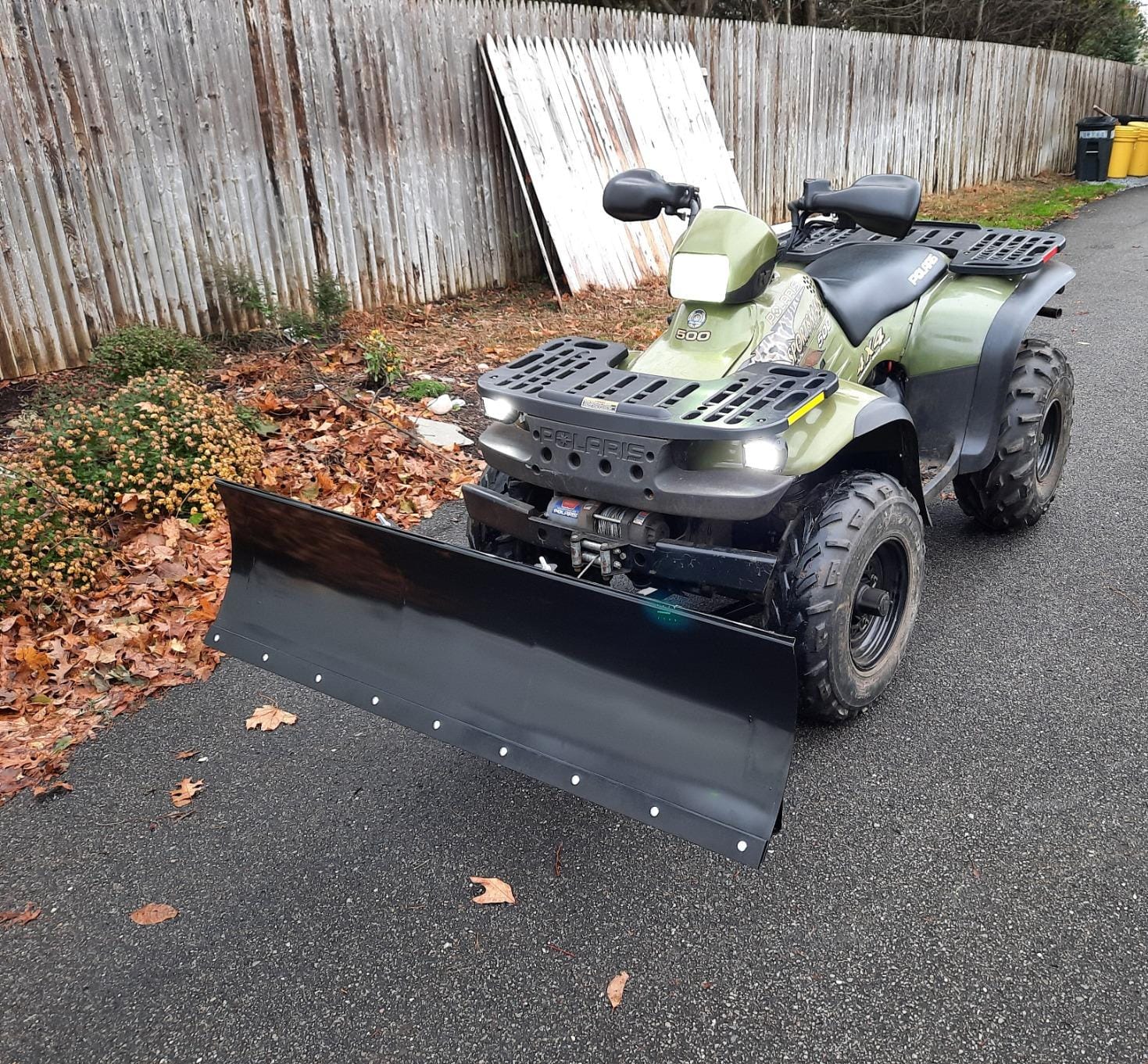 Extreme Max 5500.5094 Heavy-Duty UniPlow One-Box ATV Plow System with UniMount Kit - 60