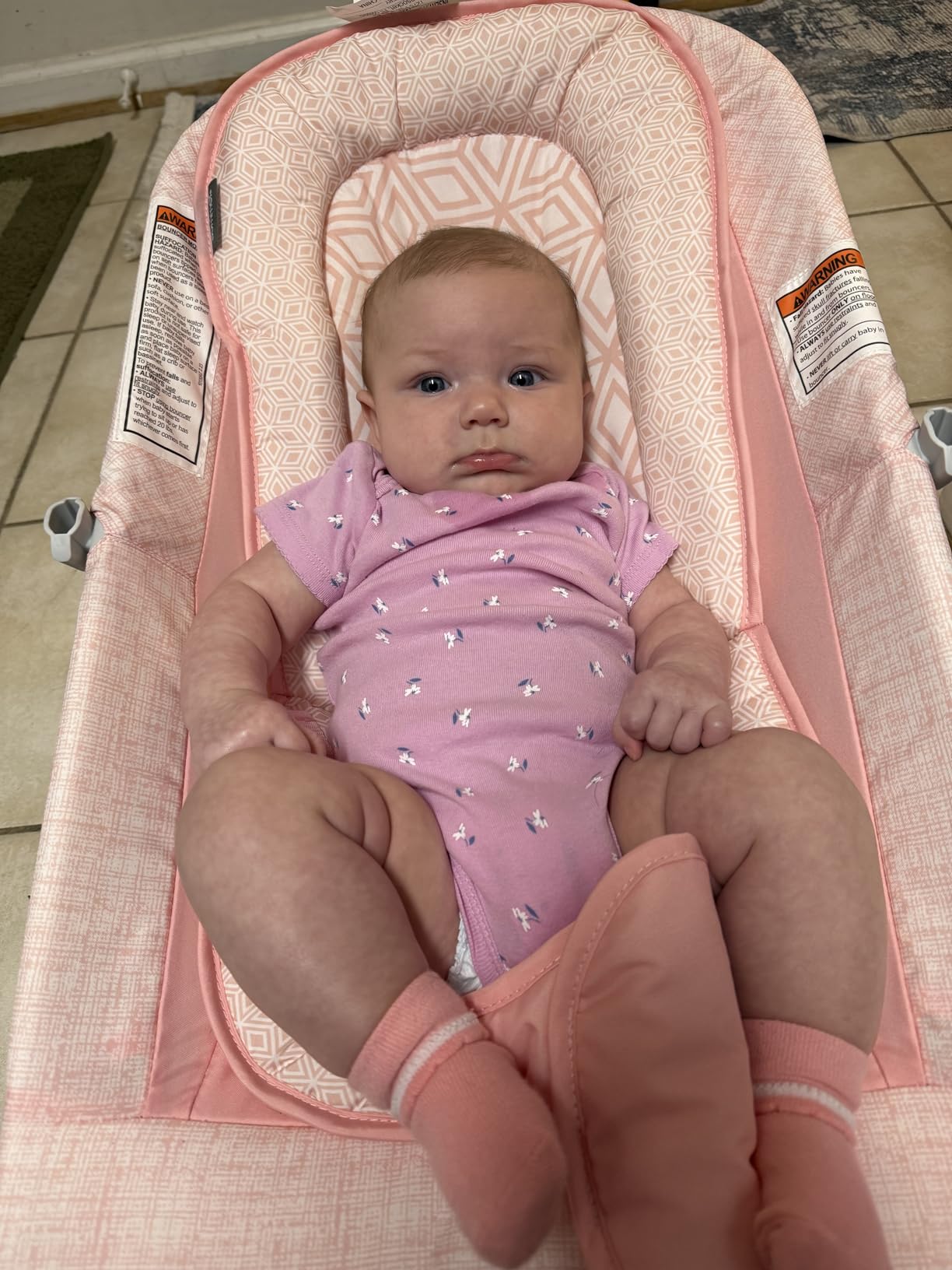 Summer Infant 2-in-1 Bouncer & Rocker Duo (Gray and Teal) Convenient and Portable Rocker and Bouncer for Babies Includes Soft Toys and Soothing Vibrations customer photo 1