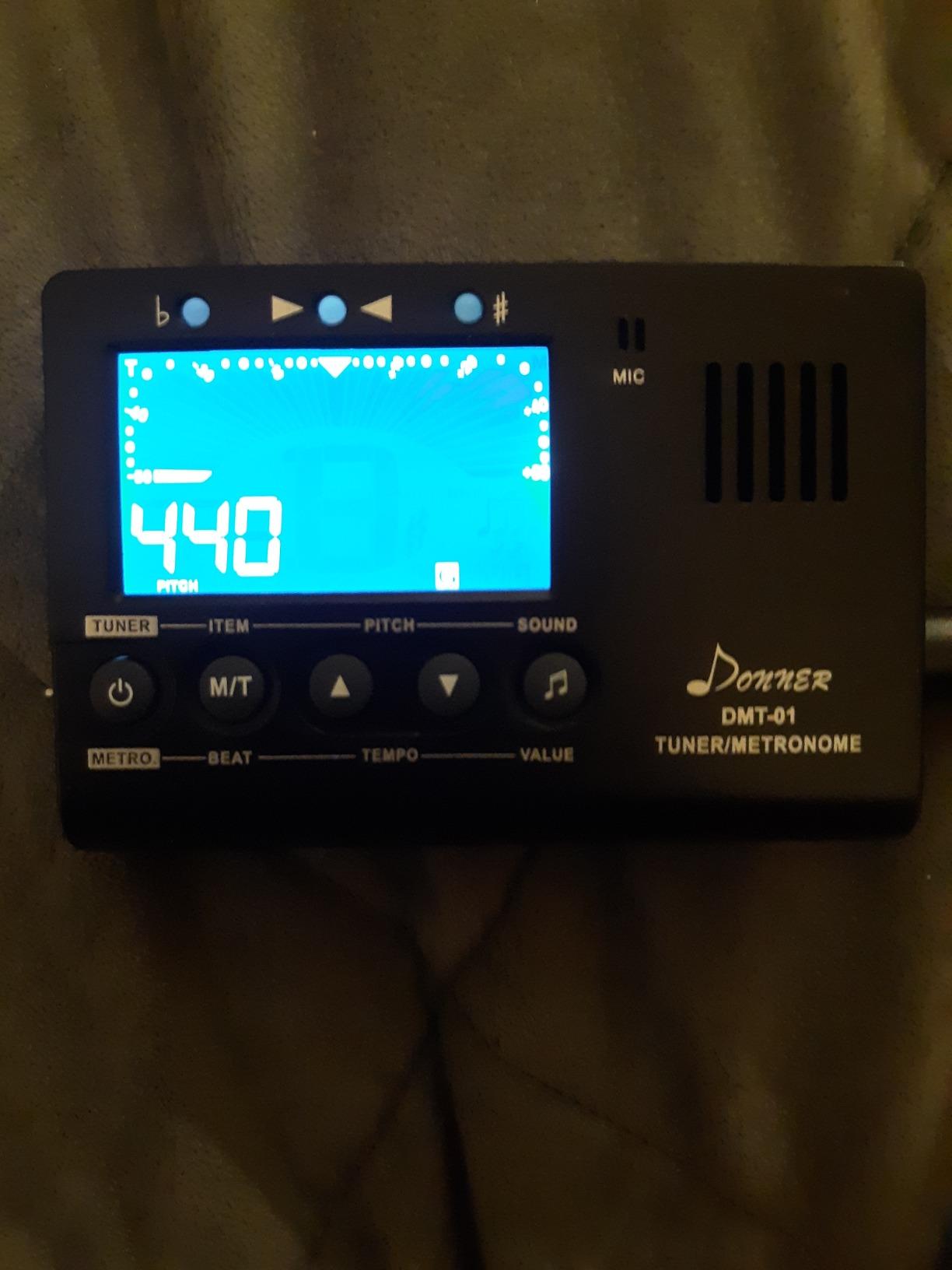 Donner Metronome Tuner DMT-01 - 3 in 1 Digital Metronome with Tuner/Metronome/Tone Generator customer photo 1
