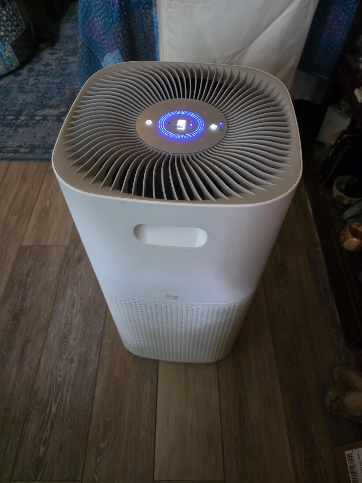 LEVOIT Air Purifier for Home Pets, Large Room Bedroom, AHAM VERIFIDE | HEPA Sleep Mode, Efficient Filter for Pet Dander, Odors, Captures Smoke, Dust, Pollen, Pet Lock, Core P350-P, Grey customer photo 1