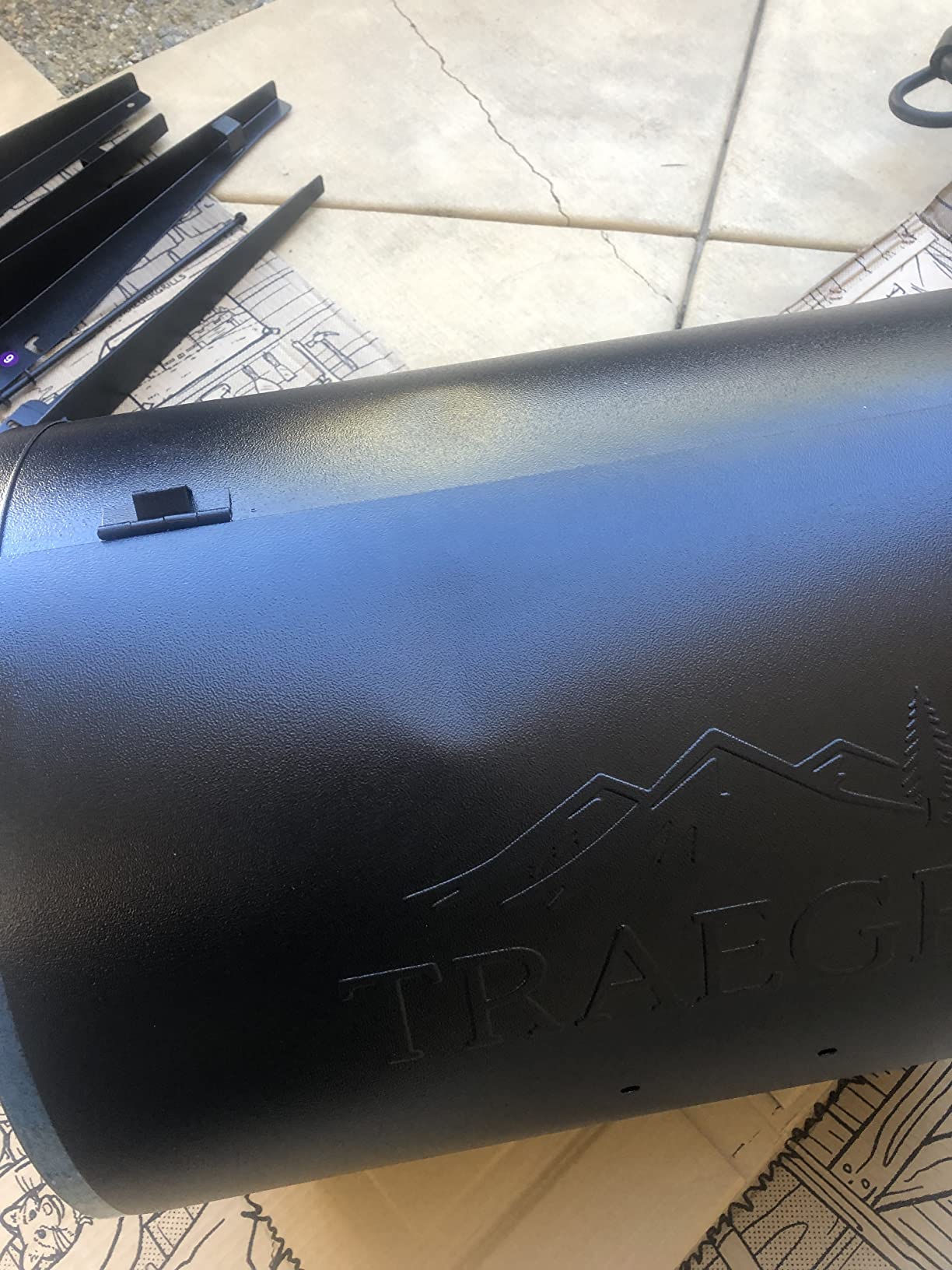 Traeger Tailgater Portable Wood Pellet Grill & Smoker, 300 Sq In | Foldable legs, 6-in-1 versatility, 300 sq in - wood-fired flavor for tailgating, camping & outdoor BBQ customer photo 2