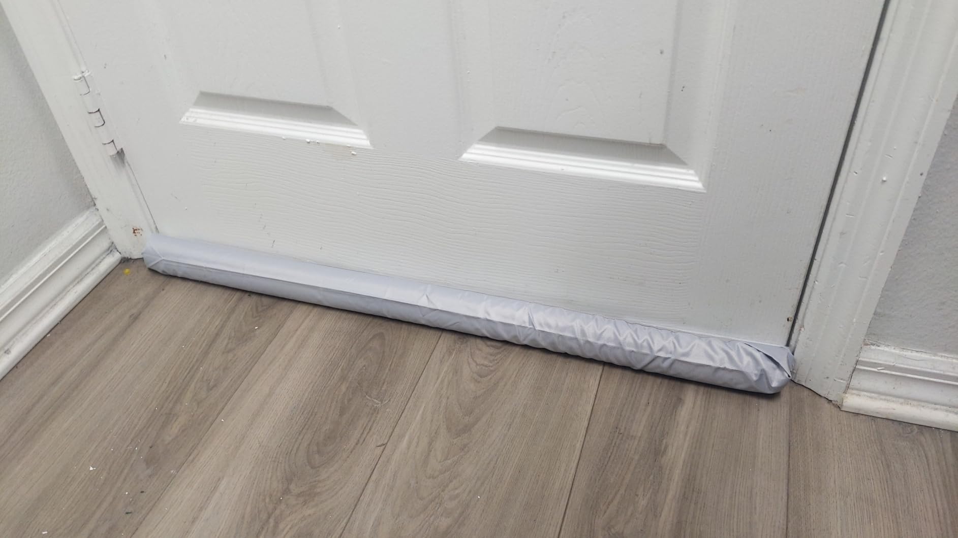 Holikme Under Door Draft Stopper Door Seal Gap Filler Weather Stripping | 36 Inch Soundproofing Noise Blocker Window Breeze Adjustable Draft Blocker for Bottom of Door Stop Light, Air, Dust, Gray customer photo 2