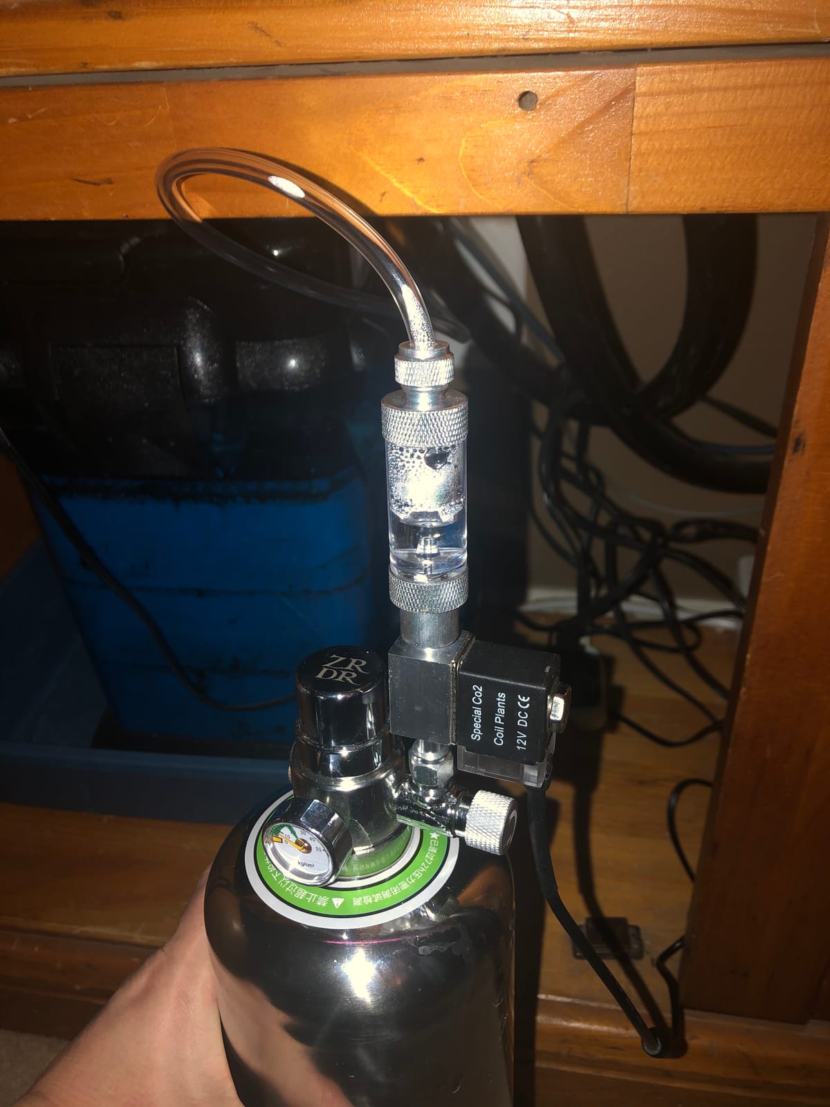 2L Aquarium Co2 System with Pressure Gauge for Aquarium Plants | Automatic Pressure Relief Valve Bubble Counter,Stable Output customer photo 2
