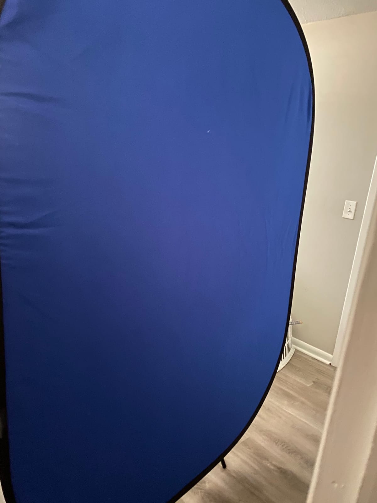 Neewer 5x7ft/1.5x2m Chromakey Foldable Backdrop with Stand 8.5ft/2.6m, 2-in-1 Reversible Black White Green Background Panel for Photography Studio, Live Streaming, Video Calls, Games customer photo 1