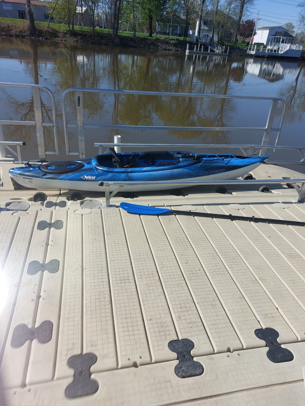 Pelican Sprint 120XR - Sit-in Kayak - Recreational Performance Kayak - Lightweight one Person customer photo 1