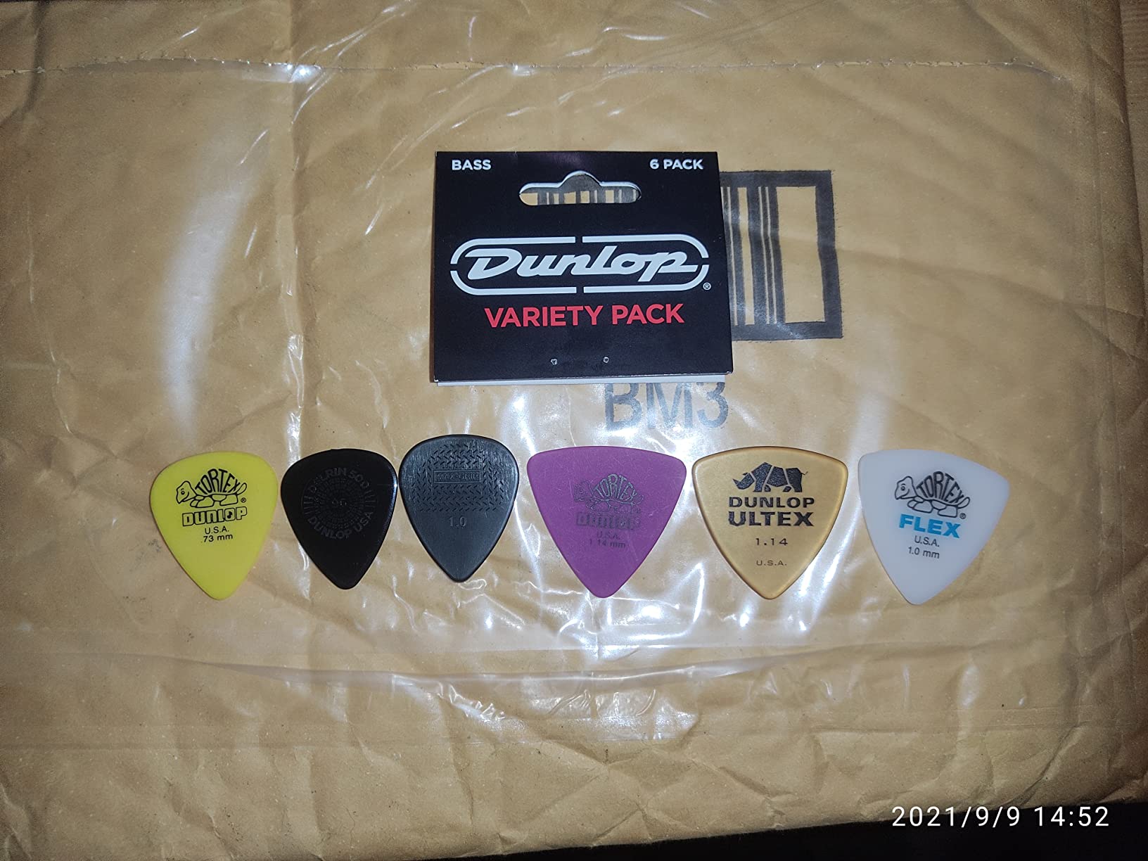 Jim Dunlop Bass Pick Variety Pack - 6 Pack customer photo 2
