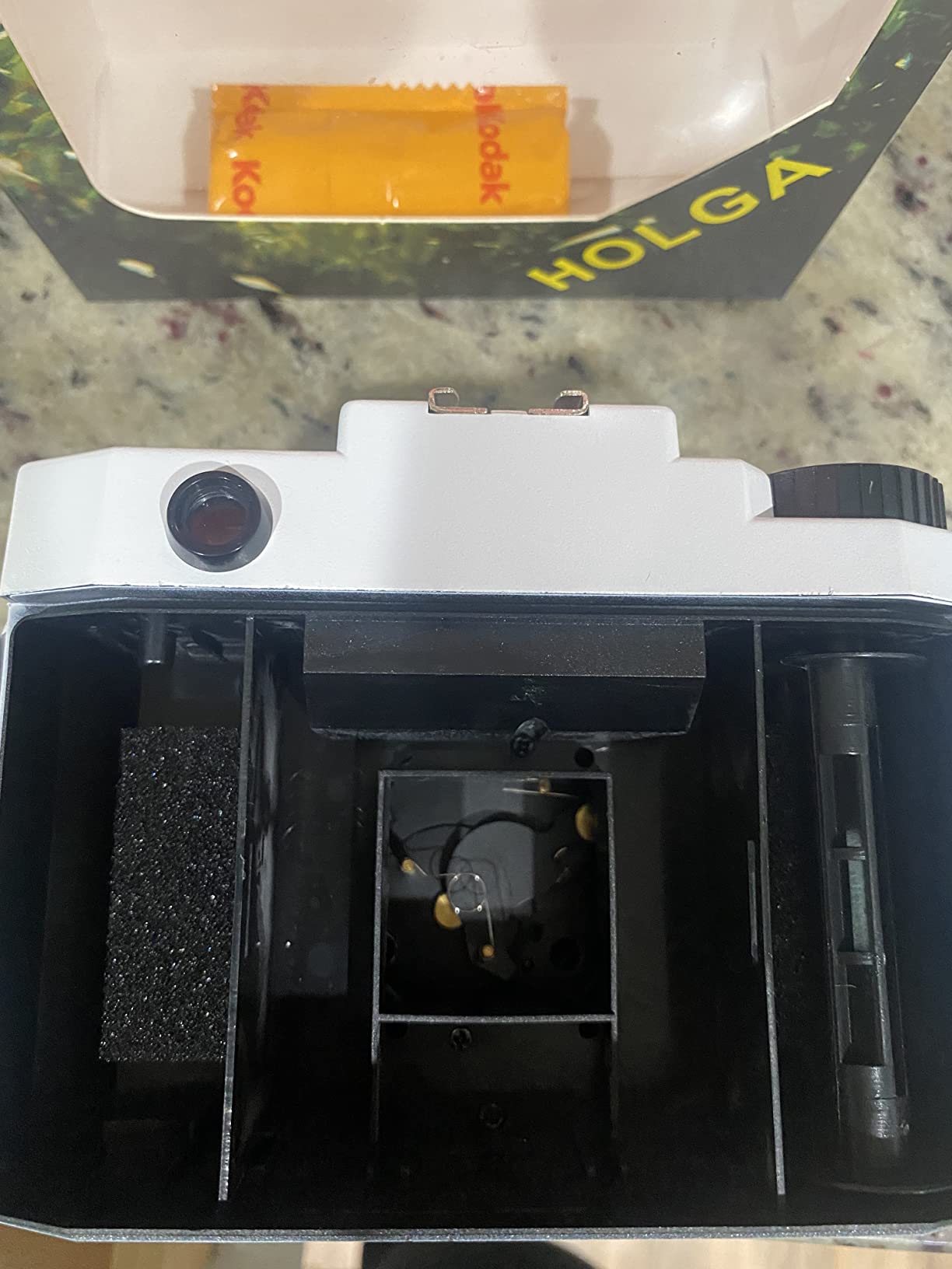 Holga 120N Medium Format Film Camera (White) with Kodak TX 120 Film Bundle and Microfiber Cloth customer photo 2