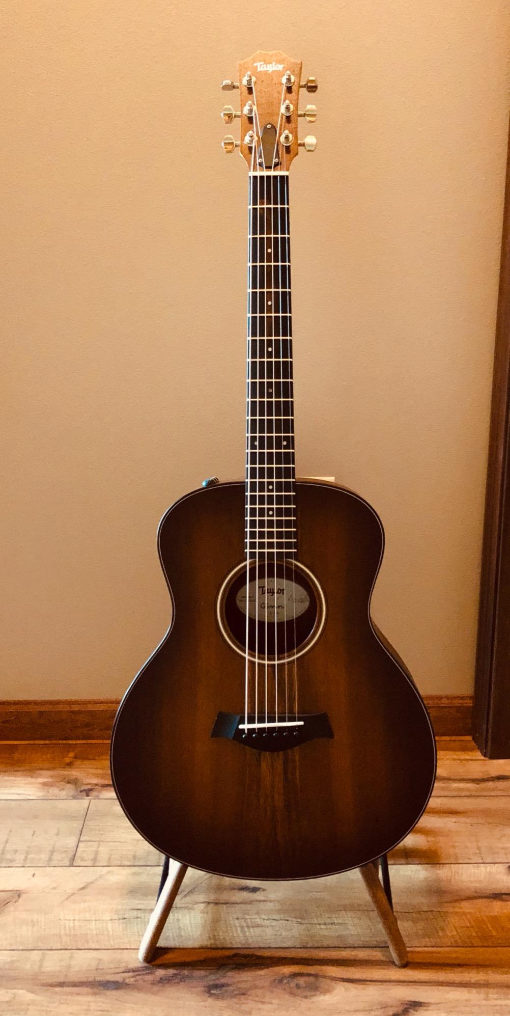 Taylor GS Mini-e Koa Plus Acoustic-electric Guitar - Shaded Edgeburst customer photo 2