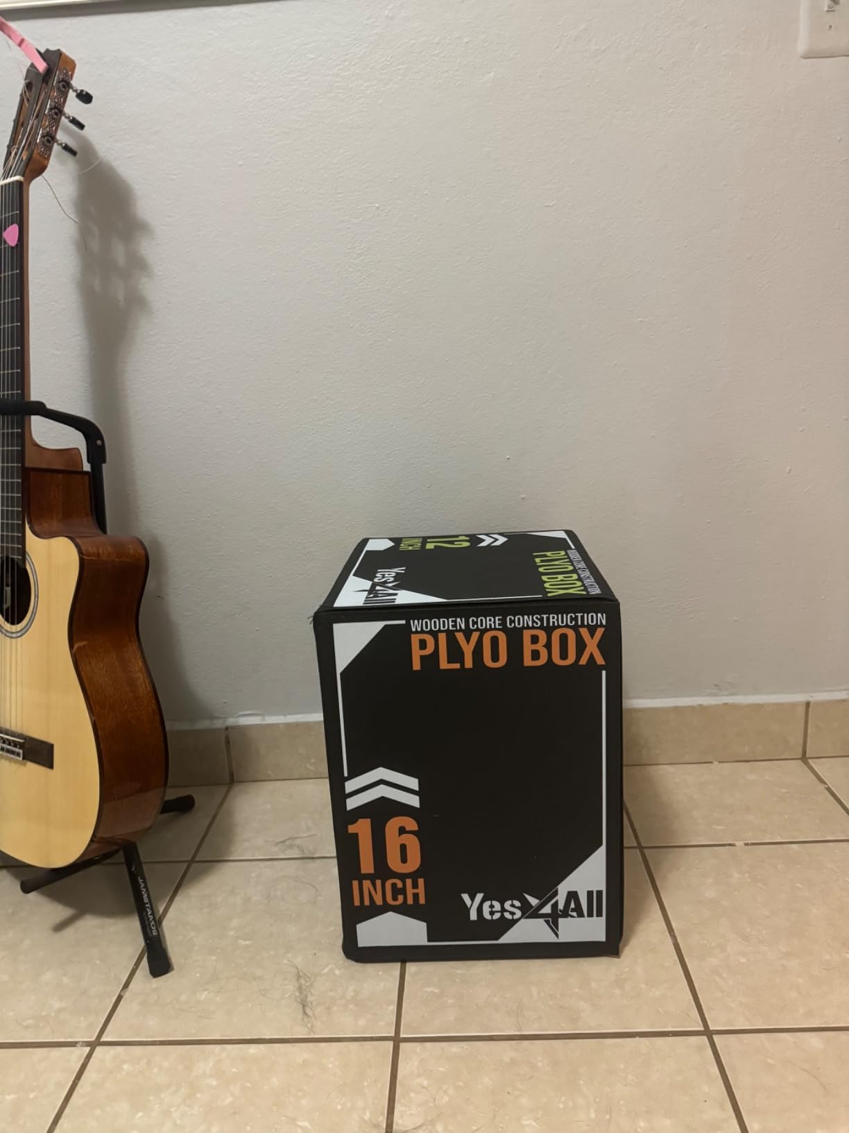 Yes4All 3-in-1 Soft-Padded Plyo Box With Wooden Core, Non-Slip Cushioned Plyometric Jump Box customer photo 2