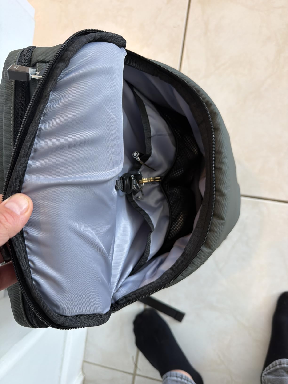 MARK RYDEN Business Backpack for Men, 17.3 Inch Laptop Backpack | Waterproof Tech Backpack with USB Charging Port, Professional Work Backpack for Travel, Office, College, Commuting, Hiking customer photo 2