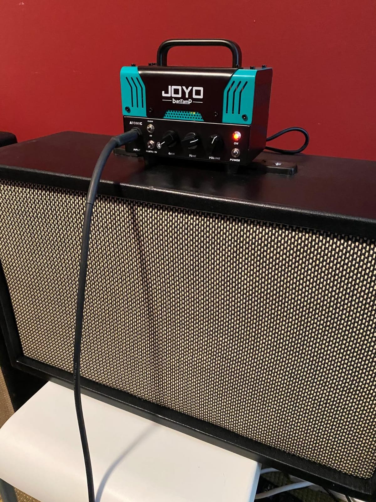 JOYO Atomic BanTamp Series Mini Amp Head 20W Hybrid Tube 2-Channel Guitar Amplifier with Bluetooth (No Sound, Need Extra Speaker) customer photo 1