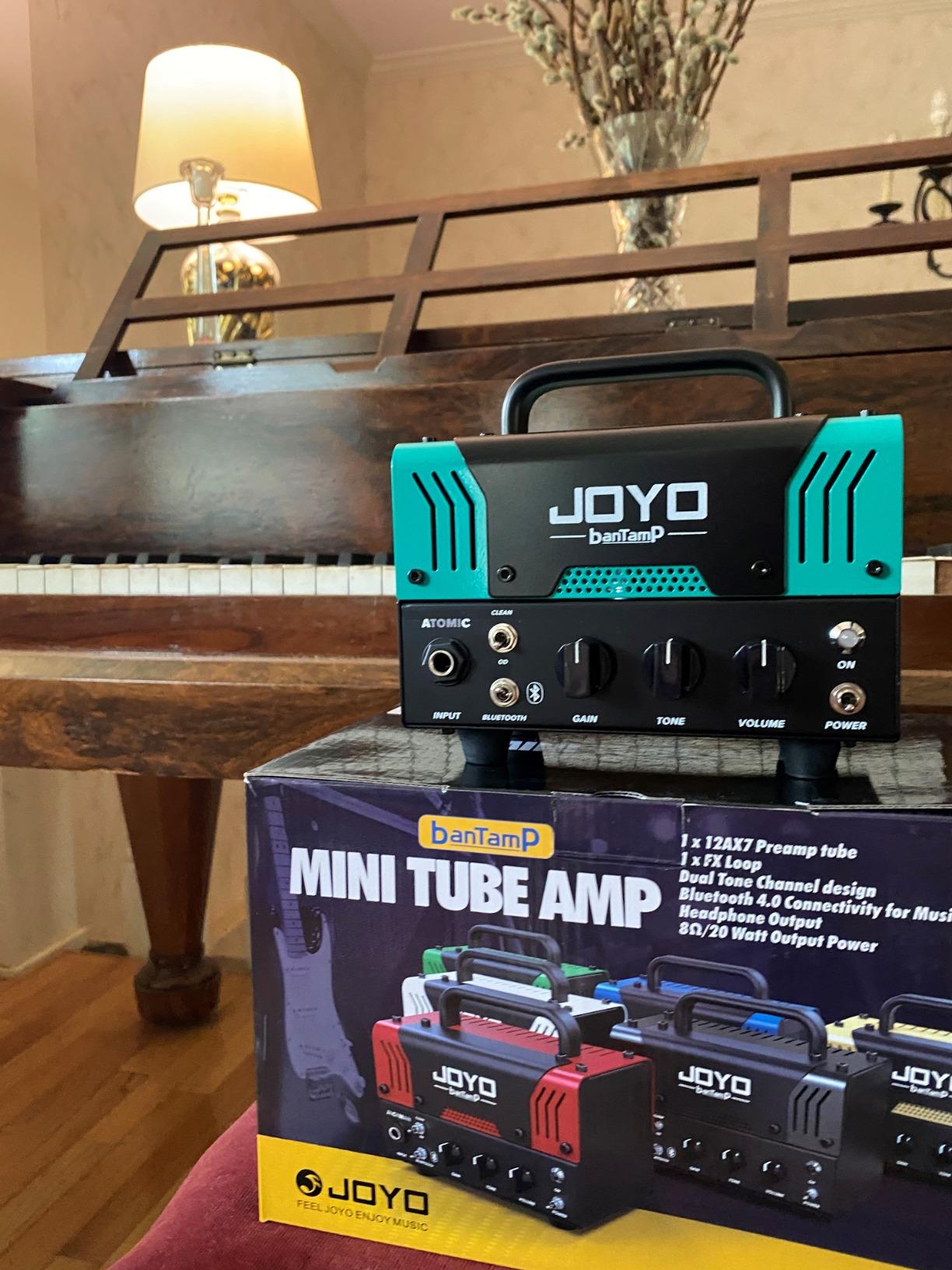 JOYO Atomic BanTamp Series Mini Amp Head 20W Hybrid Tube 2-Channel Guitar Amplifier with Bluetooth (No Sound, Need Extra Speaker) customer photo 2