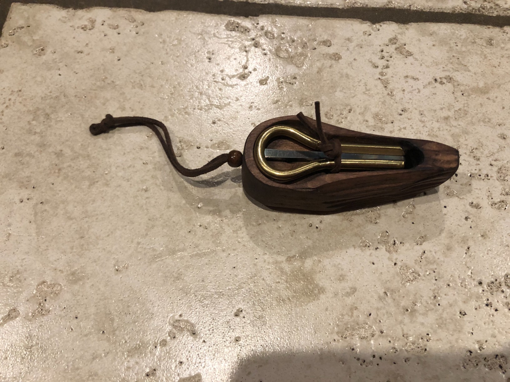 Jew's Harp by MUARO P.Potkin in Shaman Wooden Case (Mouth Musical Instrument) customer photo 2