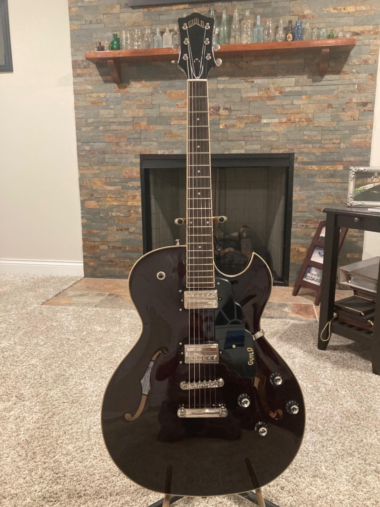 Guild Starfire SC Semi Hollow Guitar, Antique Burst customer photo 1