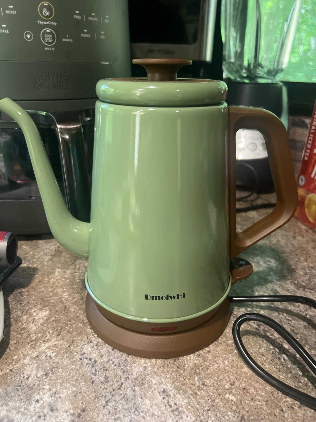 DmofwHi Gooseneck Electric Kettle(1.0L), 100% Stainless Steel BPA Free Classic Pour Over Coffee Kettle | Tea Kettle customer photo 2