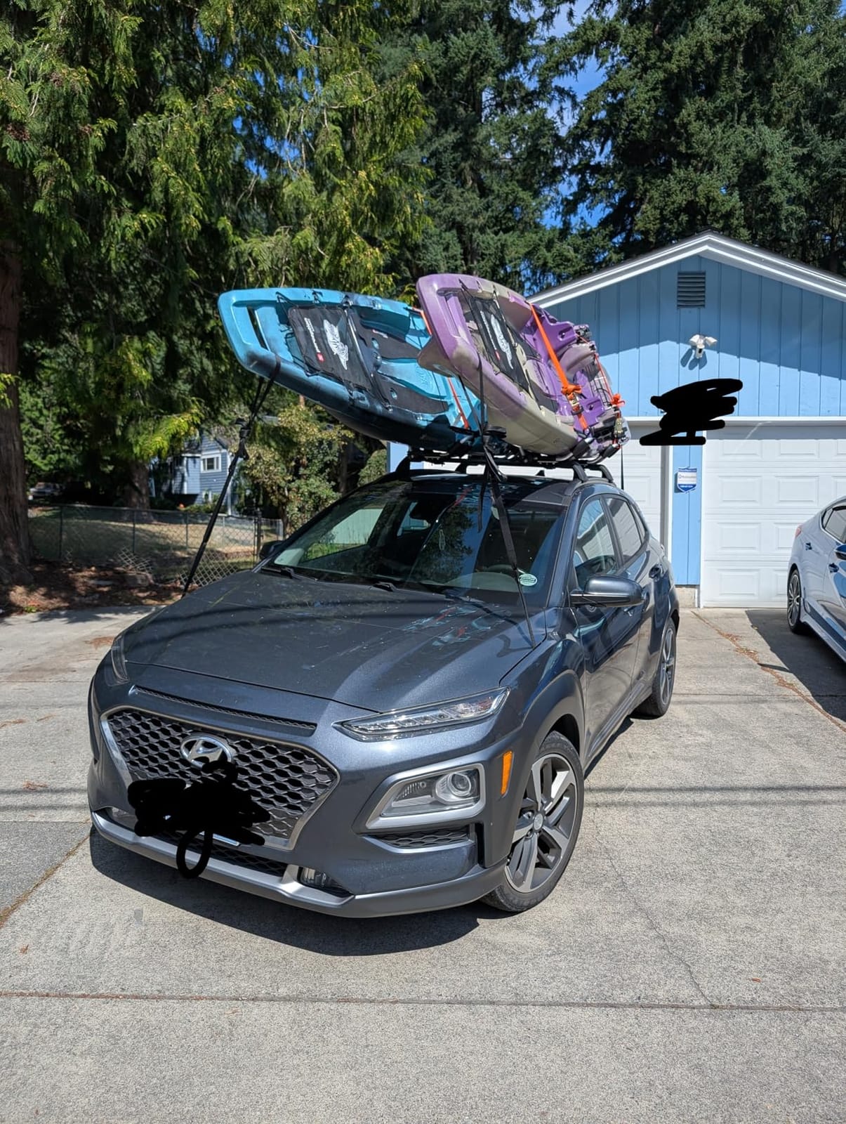 IKURAM R Aluminum Kayak Roof Rack Folding J-Style Universal 4-in-1 | For Canoe, SUP, Kayaks, Surfboard, Rooftop Mount, For SUV, Car and Truck Crossbars, Multifunction Carrier customer photo 2