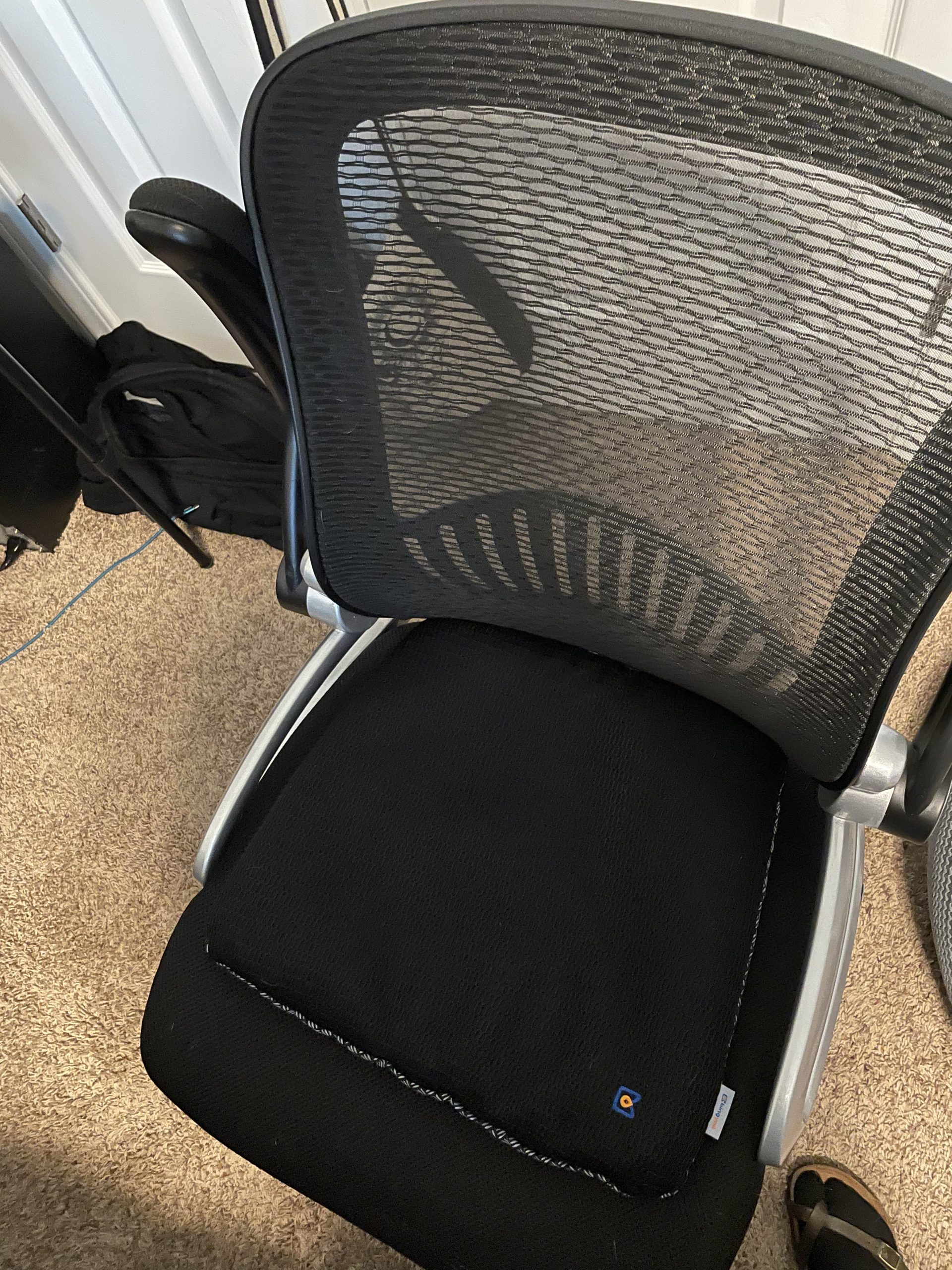 Gel Seat Cushion 1.8 Inch Thick Seating Pad Orthopedic Chair Cushions for Pressure Relief Gel Pads for Office Chair, Car, Home, Wheelchair, Kayak Cushion, Stadium Cushion customer photo 1