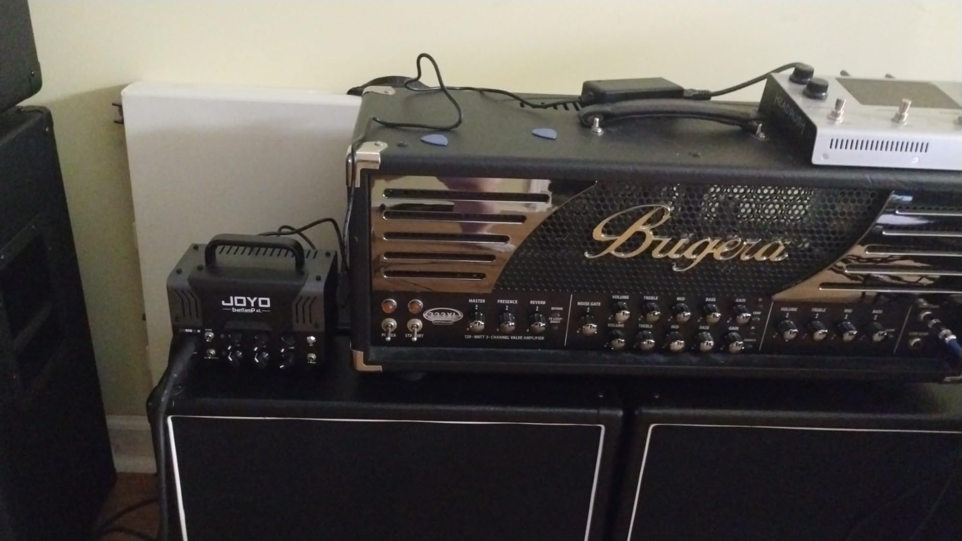 JOYO Zombie-II BanTamp XL Series Mini Amp Head 20W Hybrid Tube 2-Channel Guitar Amplifier with Bluetooth (No Sound, Need Extra Speaker) customer photo 2