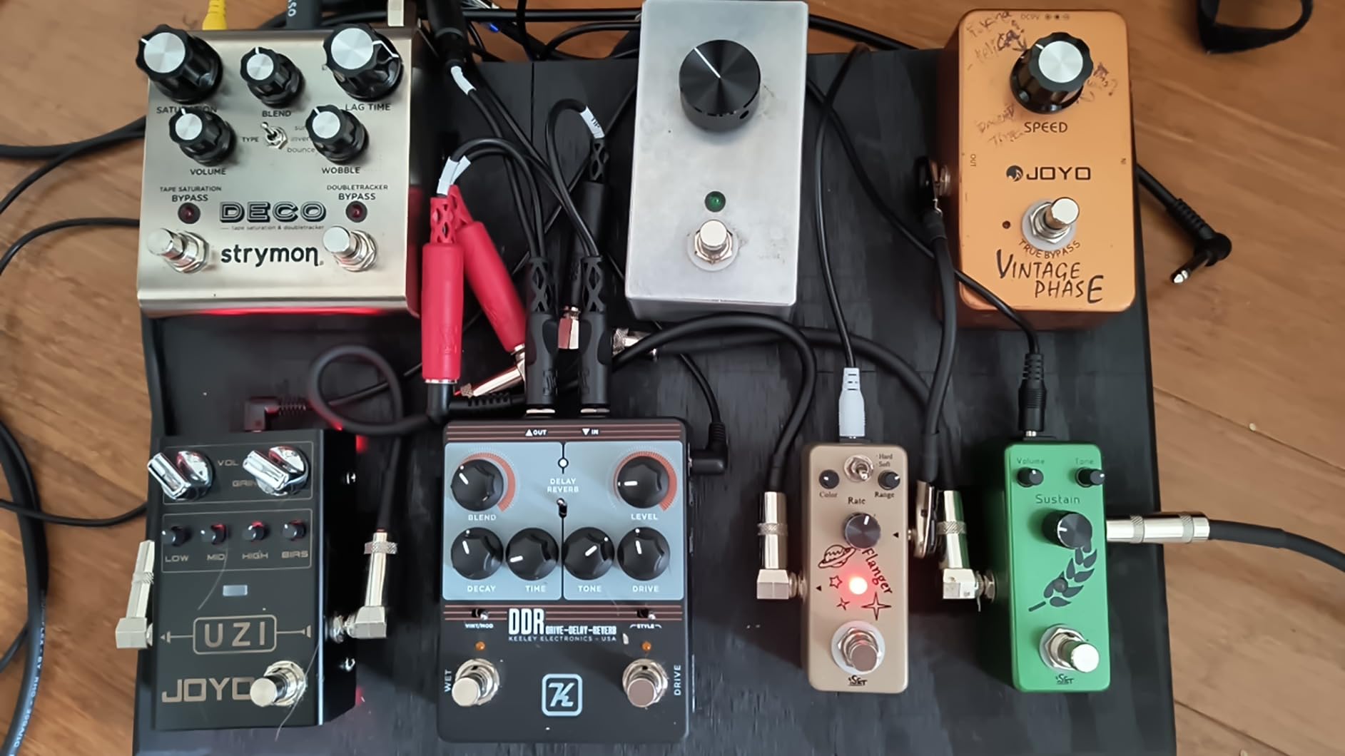ISET Analog Flanger Pedal for Electric Guitar Bass True Bypass customer photo 2