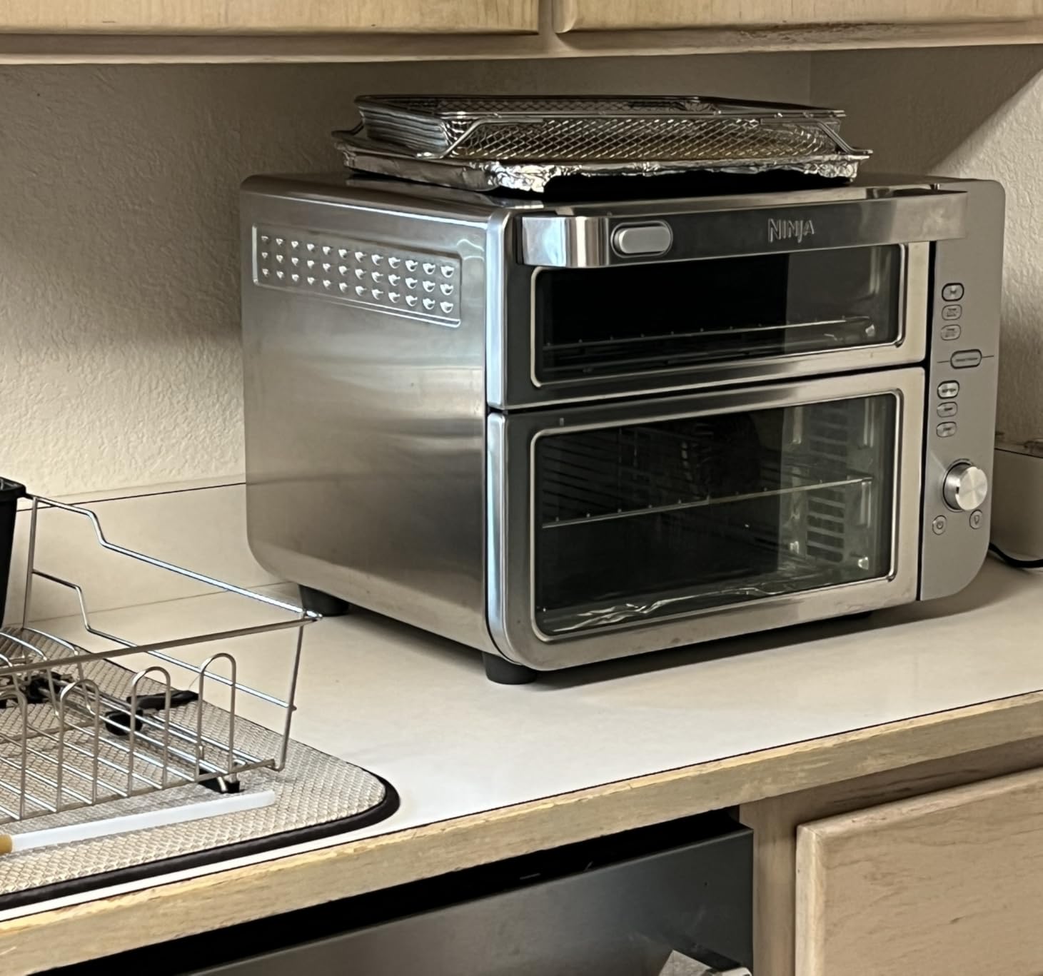Ninja Foodi XL Pro Air Fry Oven, 10-in-1, Stainless Steel, DT201, 1800W customer photo 2