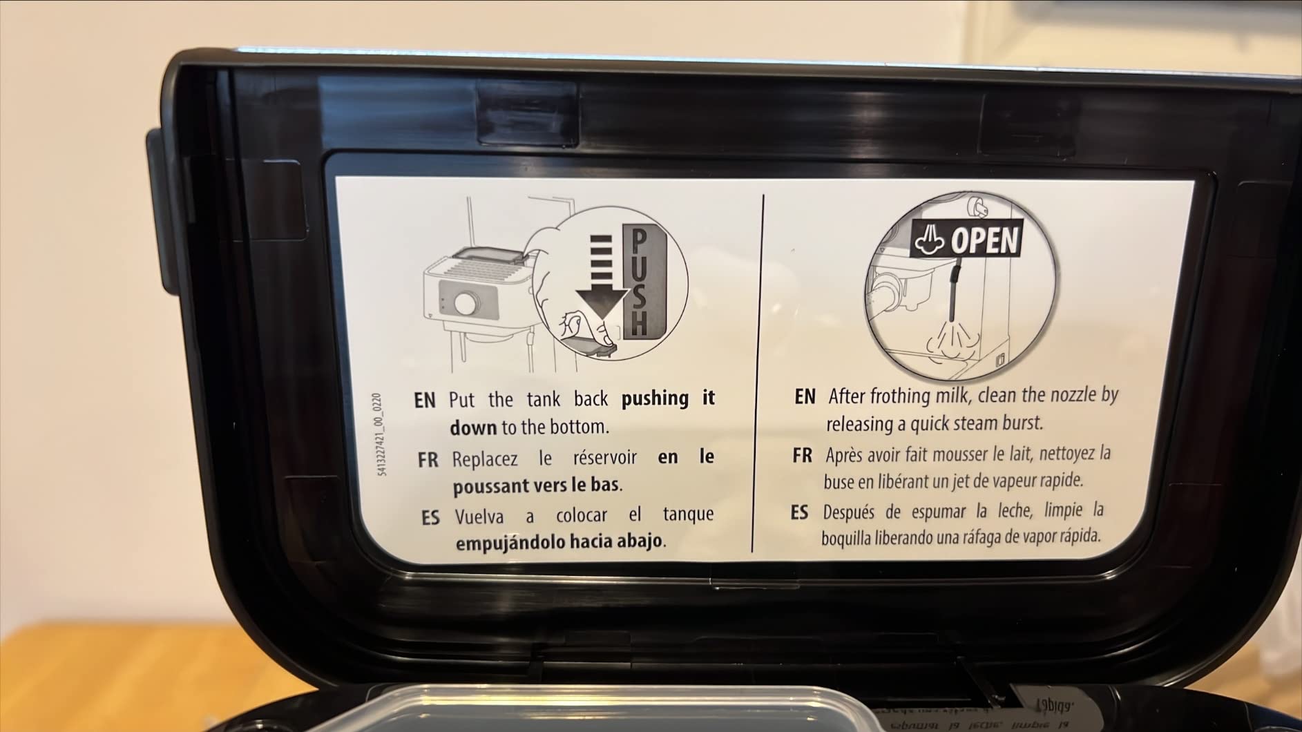 De'Longhi Stilosa Compact Manual Espresso Machine, Manual Milk Frother, 15 Bar Pump customer photo 1