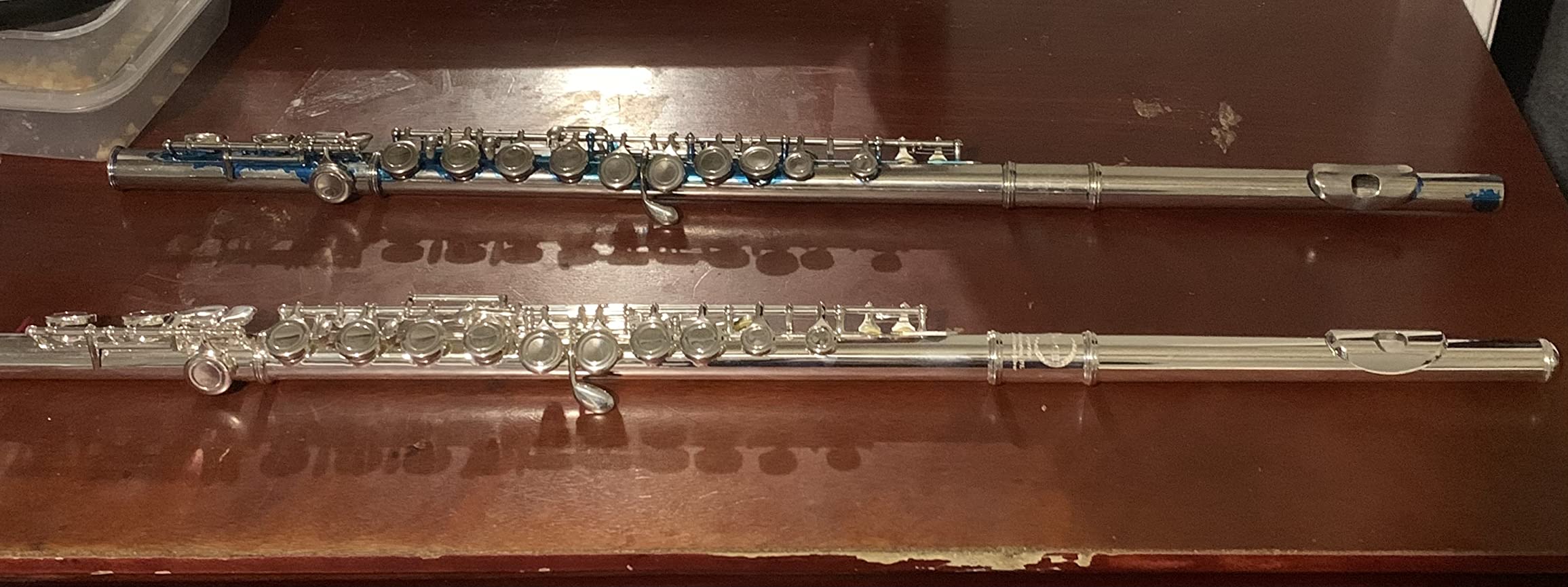 Flute Herche Superior Flute M2 Upgraded! | Professional Grade Musical Instruments for All Levels | SOLID NICKEL-SILVER | Complete Set, Shoulder Carry Case, Cleaning Rod, Tenon protectors, Service Plan customer photo 2