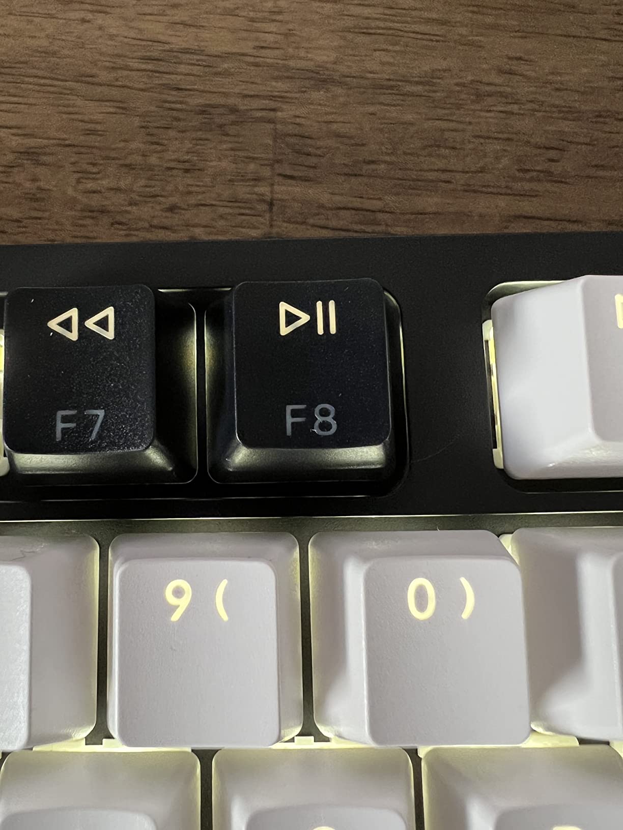 Keychron C1 Hot-swappable Wired Mechanical Computer Keyboard with Gateron G Pro Brown Switch/Double-Shot ABS Keycaps/White Backlight/USB Type-C Cable, Tenkeyless 87 Keys for Mac Windows PC customer photo 2