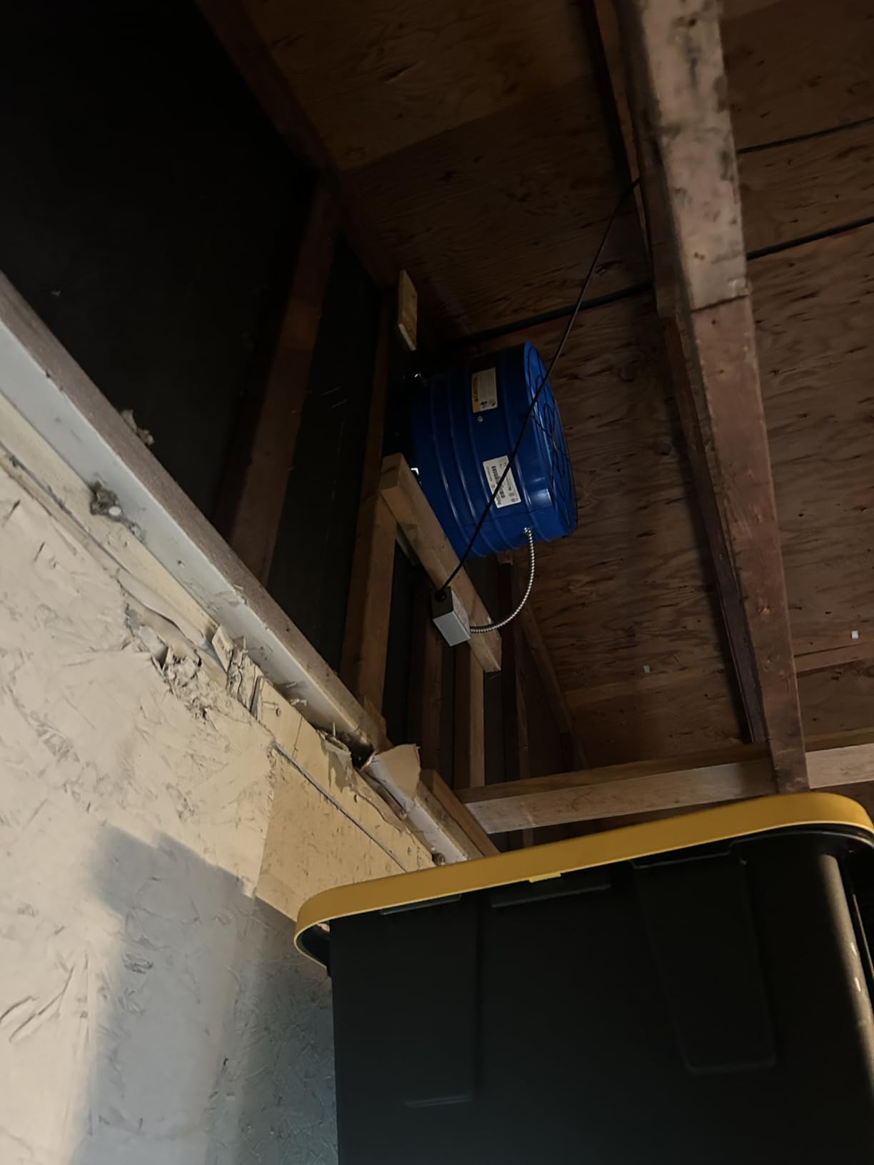 Quietcool AFG PRO-2.0 Attic Fan for Gable Vents - 1945 CFM - Adjustable Thermostat - 20ft Power Cord - Plug-and-play - Two Speed Capable customer photo 2