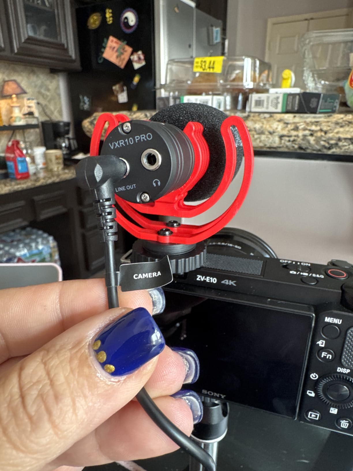 Movo VXR10-PRO Professional Video Microphone for Camera with Rycote Lyre Shock Mount - Shotgun Mic customer photo 1