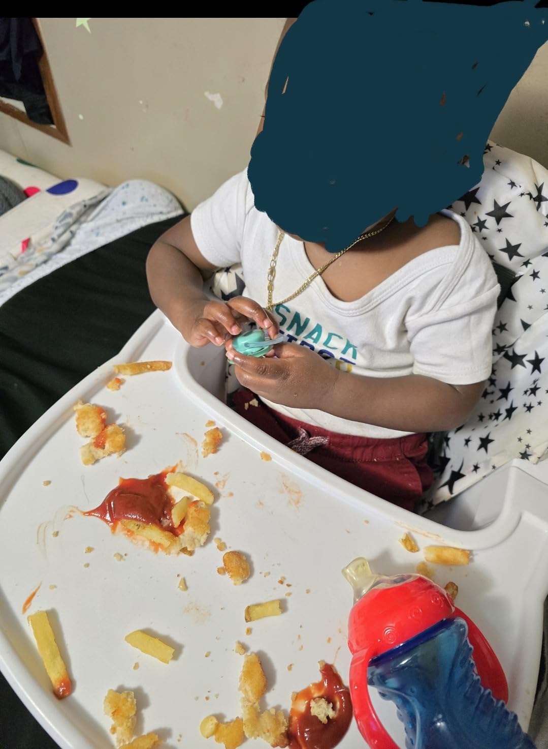 Evenflo Eat and Grow 4-in-1 Convertible High Chair (Prism Triangles) customer photo 1