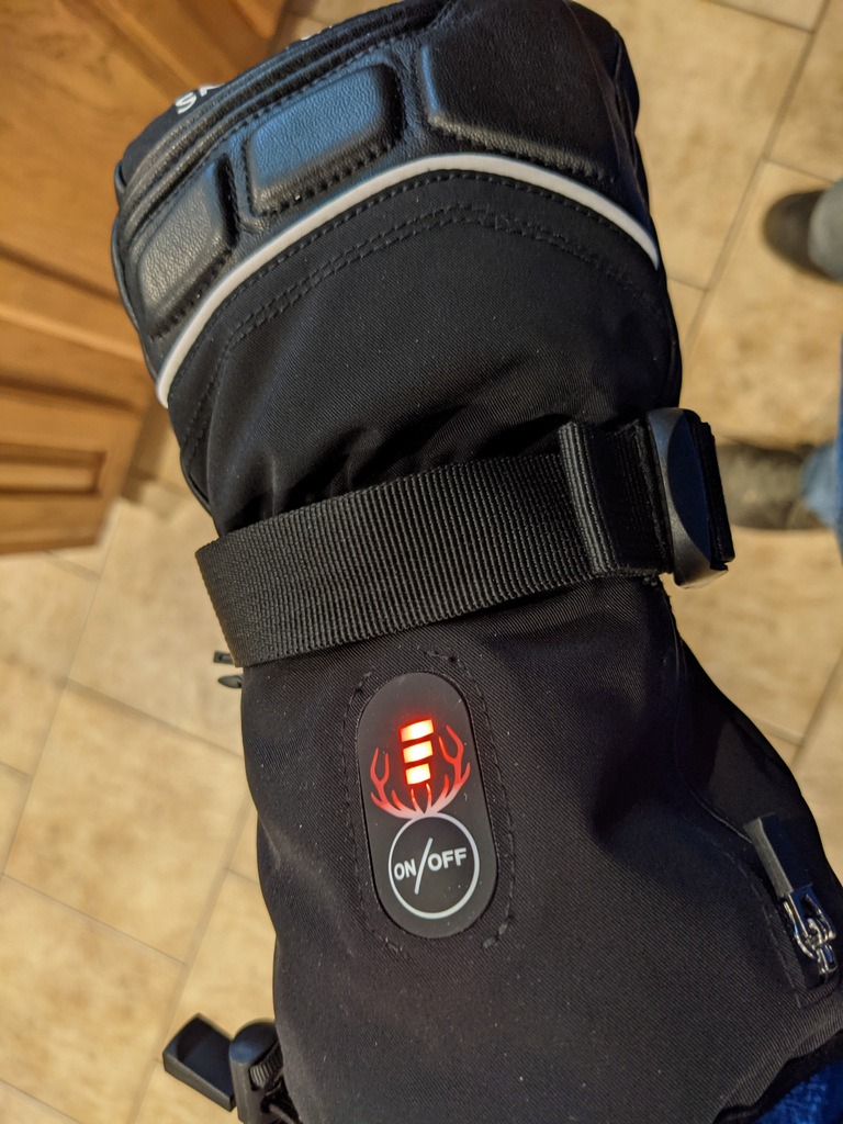SNOW DEER Heated Mittens for Men and Women Waterproof Ski Gloves with Touchscreen 7.4V 3000mAh customer photo 1