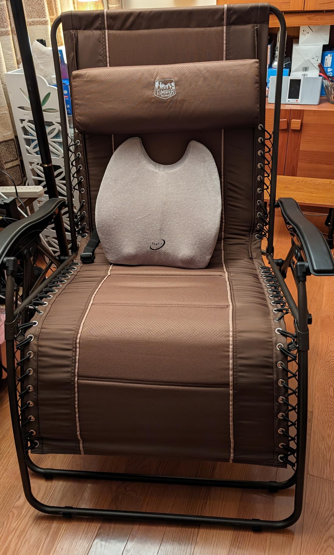 TIMBER RIDGE XXL Oversized Zero Gravity Chair, 33