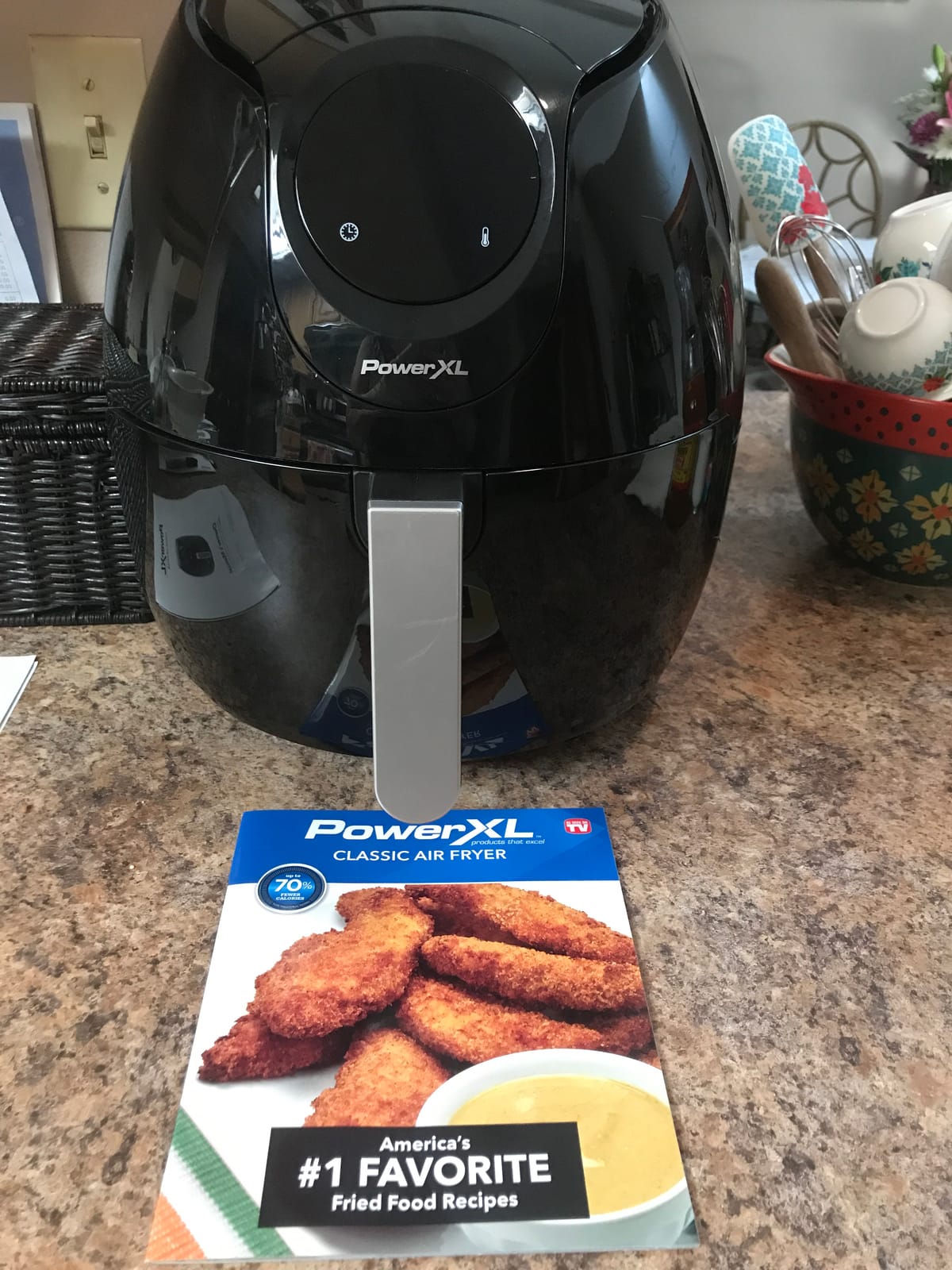 PowerXL 7QT Air Fryer Maxx Classic | 7QT air fryer with one-touch presets, rapid hot air technology and nonstick basket for crispy meals. customer photo 2